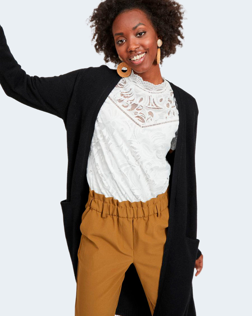 Cardigan Vila Clothes VIRIL LONG L/S KNIT - NOOS