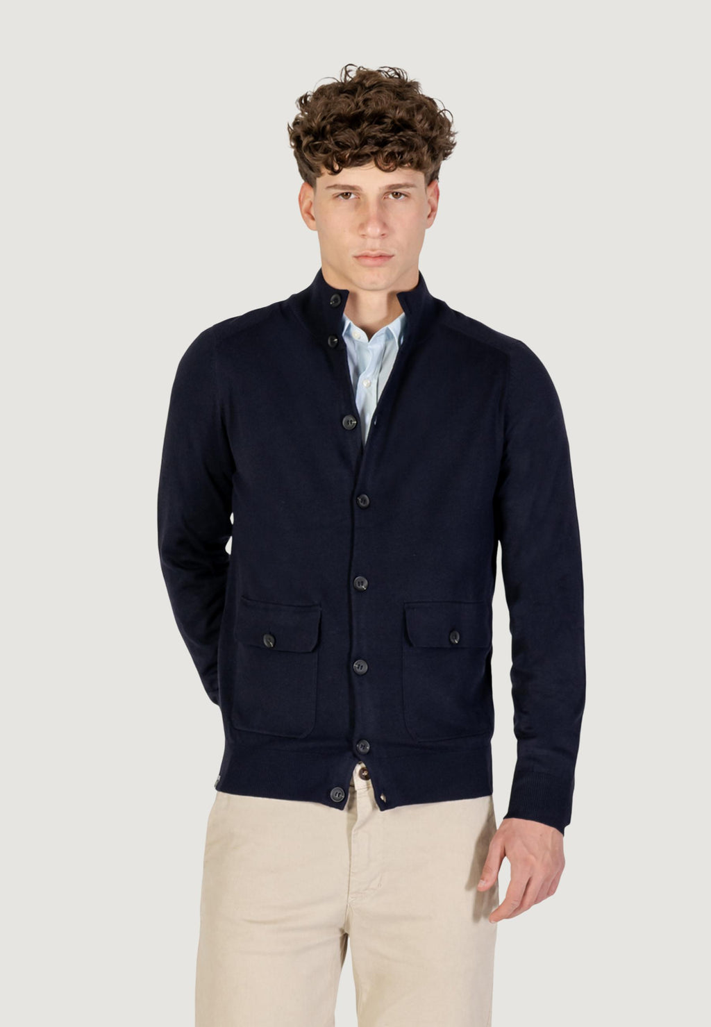 Cardigan YOS GIACCA LUPO C/BOTTONI