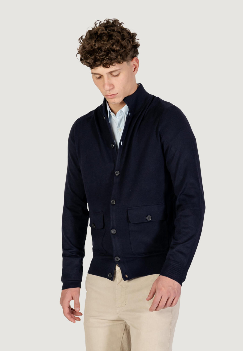 Cardigan YOS GIACCA LUPO C/BOTTONI