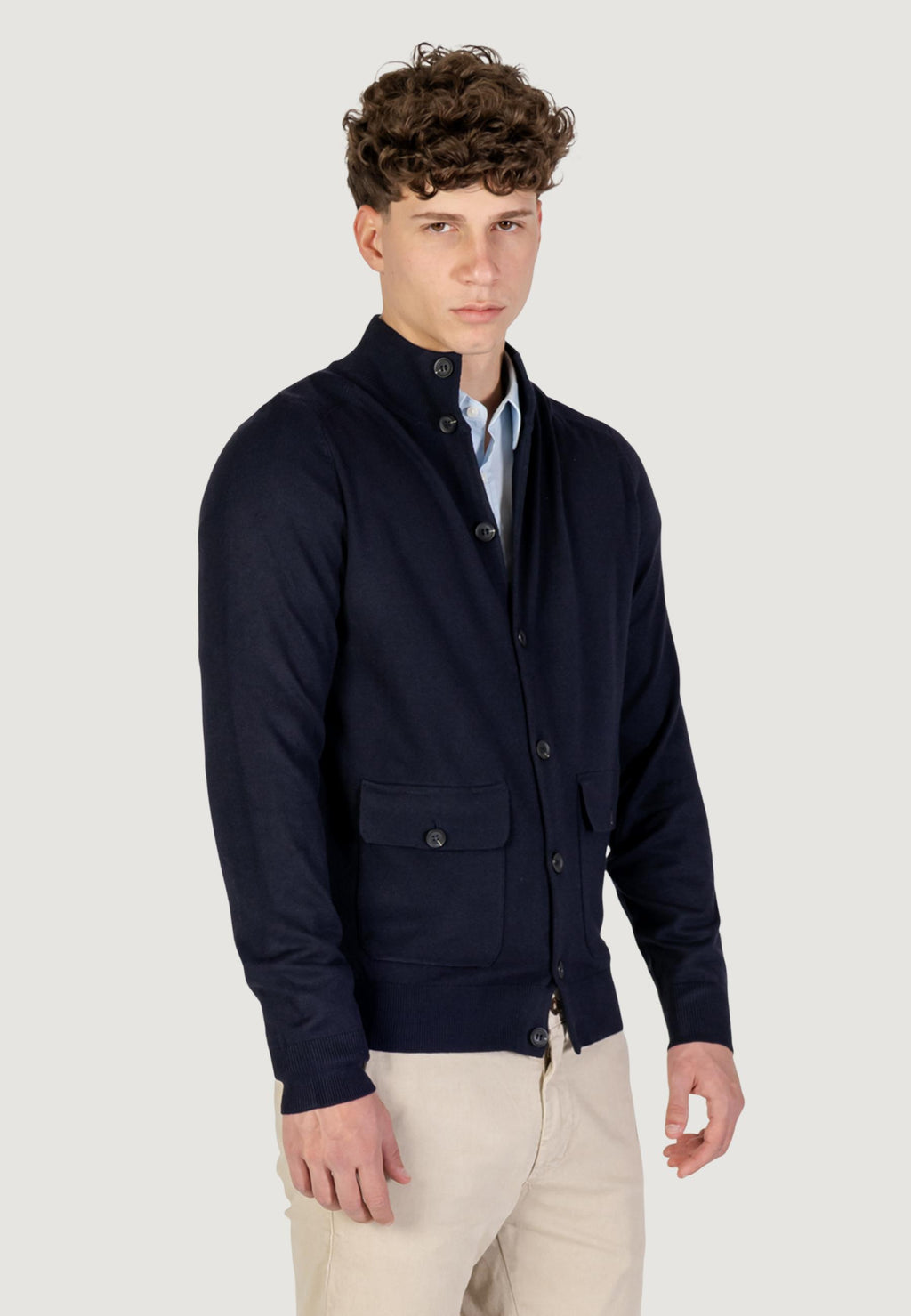 Cardigan YOS GIACCA LUPO C/BOTTONI