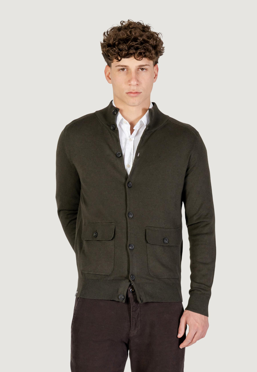 Cardigan YOS GIACCA LUPO C/BOTTONI