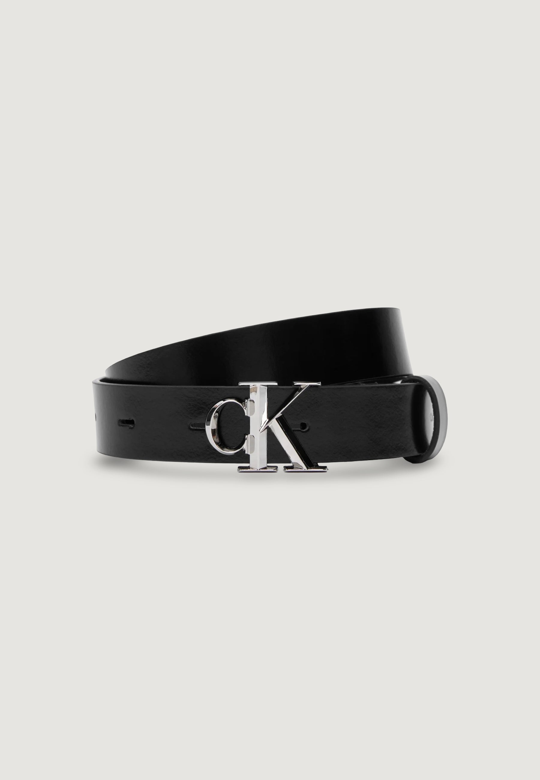 Cinta Calvin Klein FACET CK BUCKLE SHINY STRAP 25MM