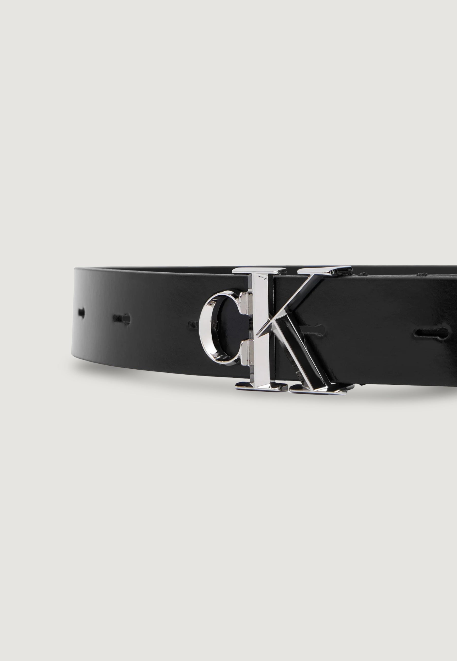 Cinta Calvin Klein FACET CK BUCKLE SHINY STRAP 25MM