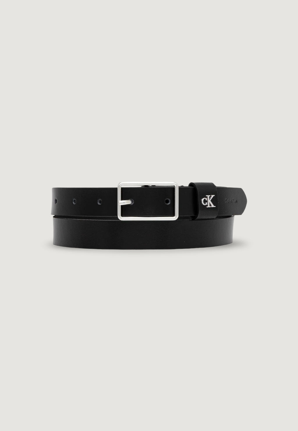 Belt Calvin Klein SQUARE BUCKLE CK LOOP 25MM