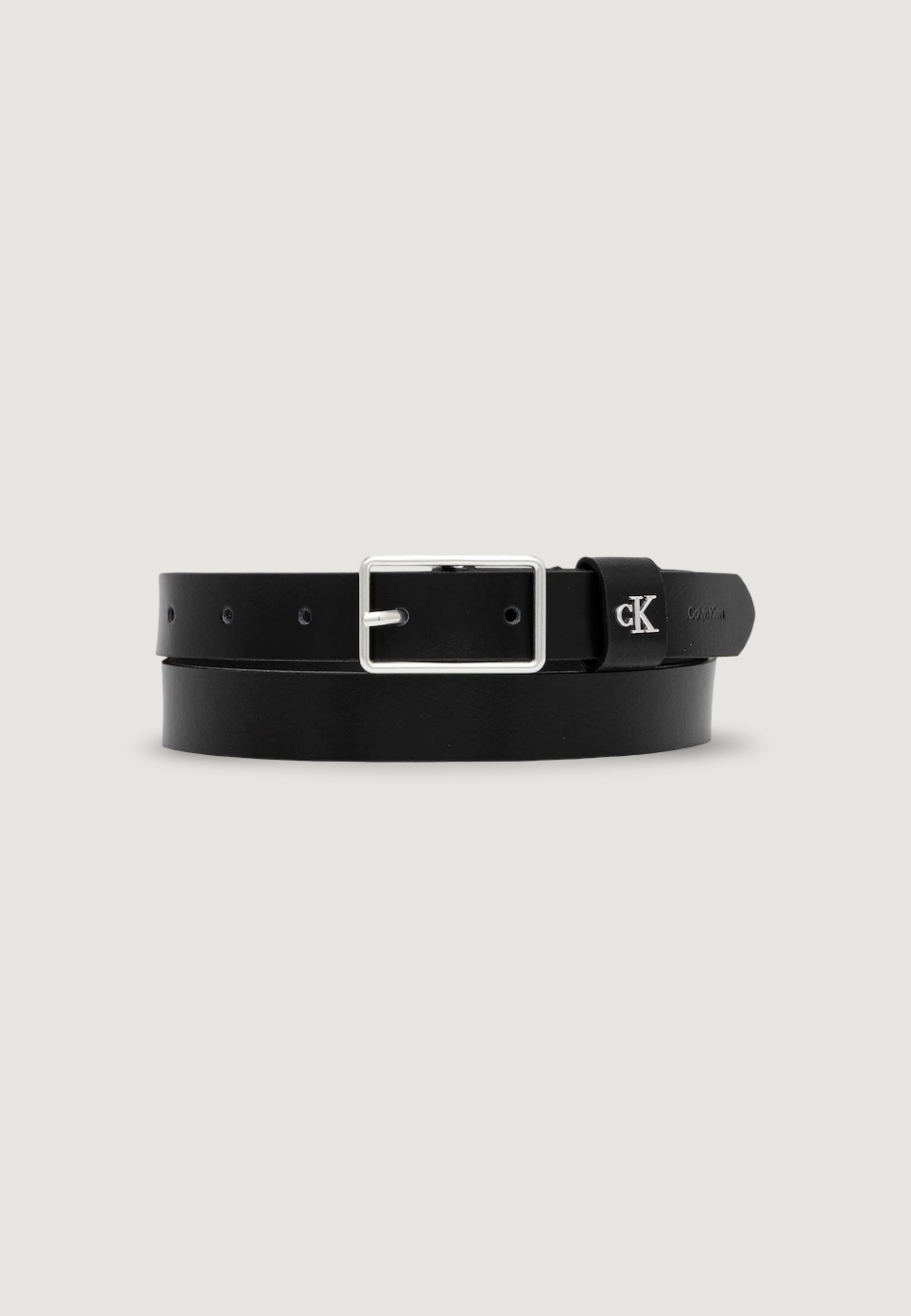 Cinta Calvin Klein SQUARE BUCKLE CK LOOP 25MM