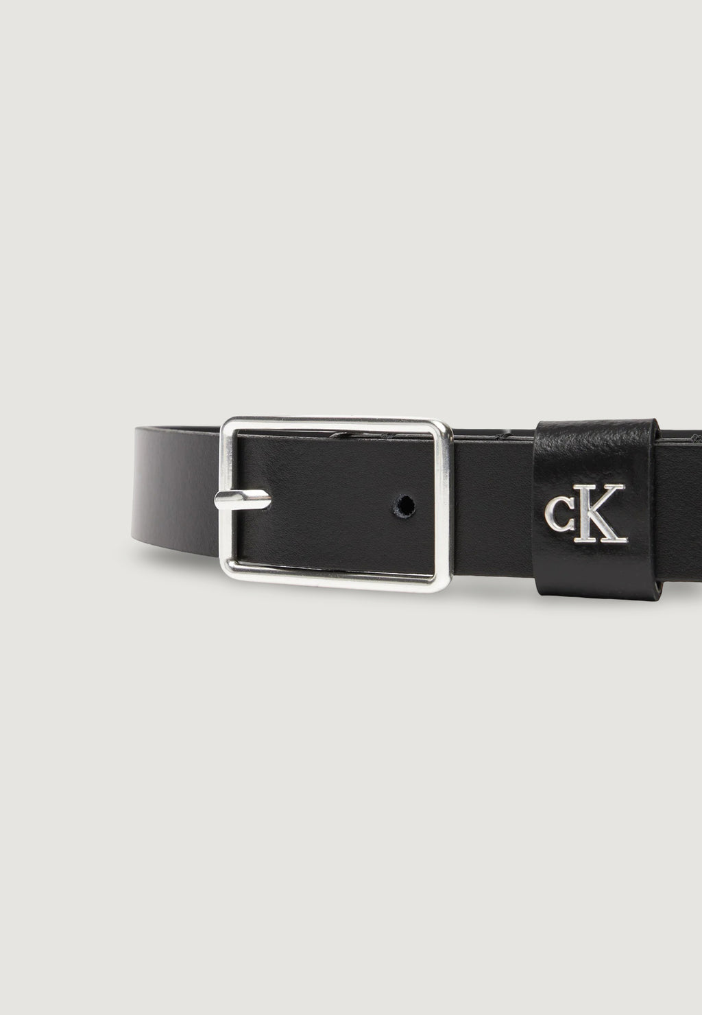 Belt Calvin Klein SQUARE BUCKLE CK LOOP 25MM