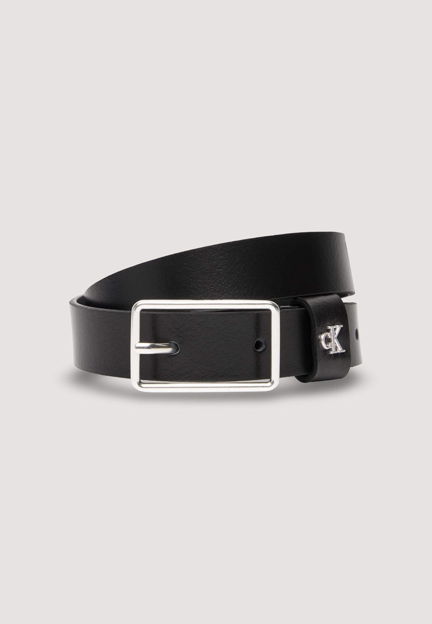 Belt Calvin Klein SQUARE BUCKLE CK LOOP 25MM
