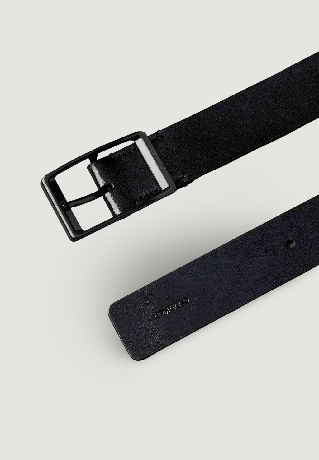 Cinta Calvin Klein CASUAL ROUND BUCKLE TUMBLED 35MM