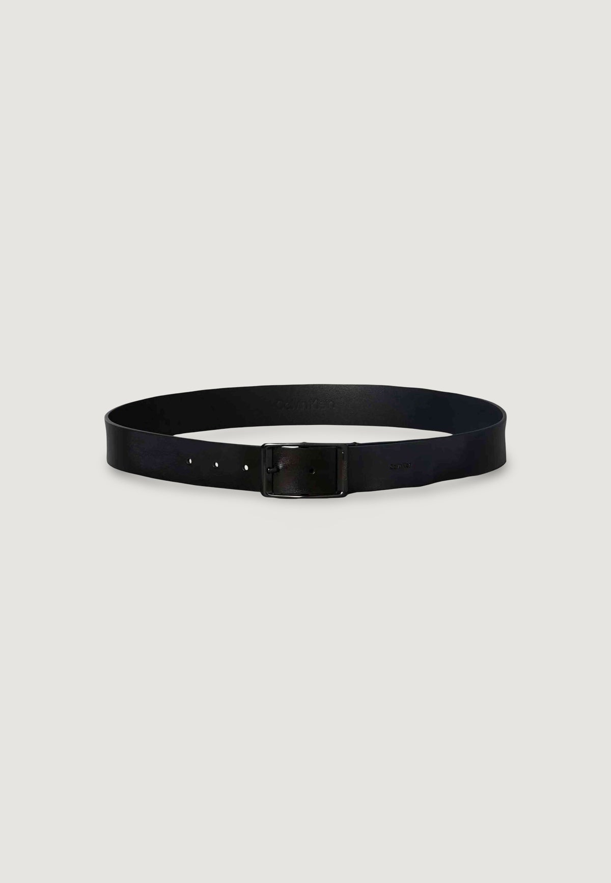 Cinta Calvin Klein CASUAL ROUND BUCKLE TUMBLED 35MM