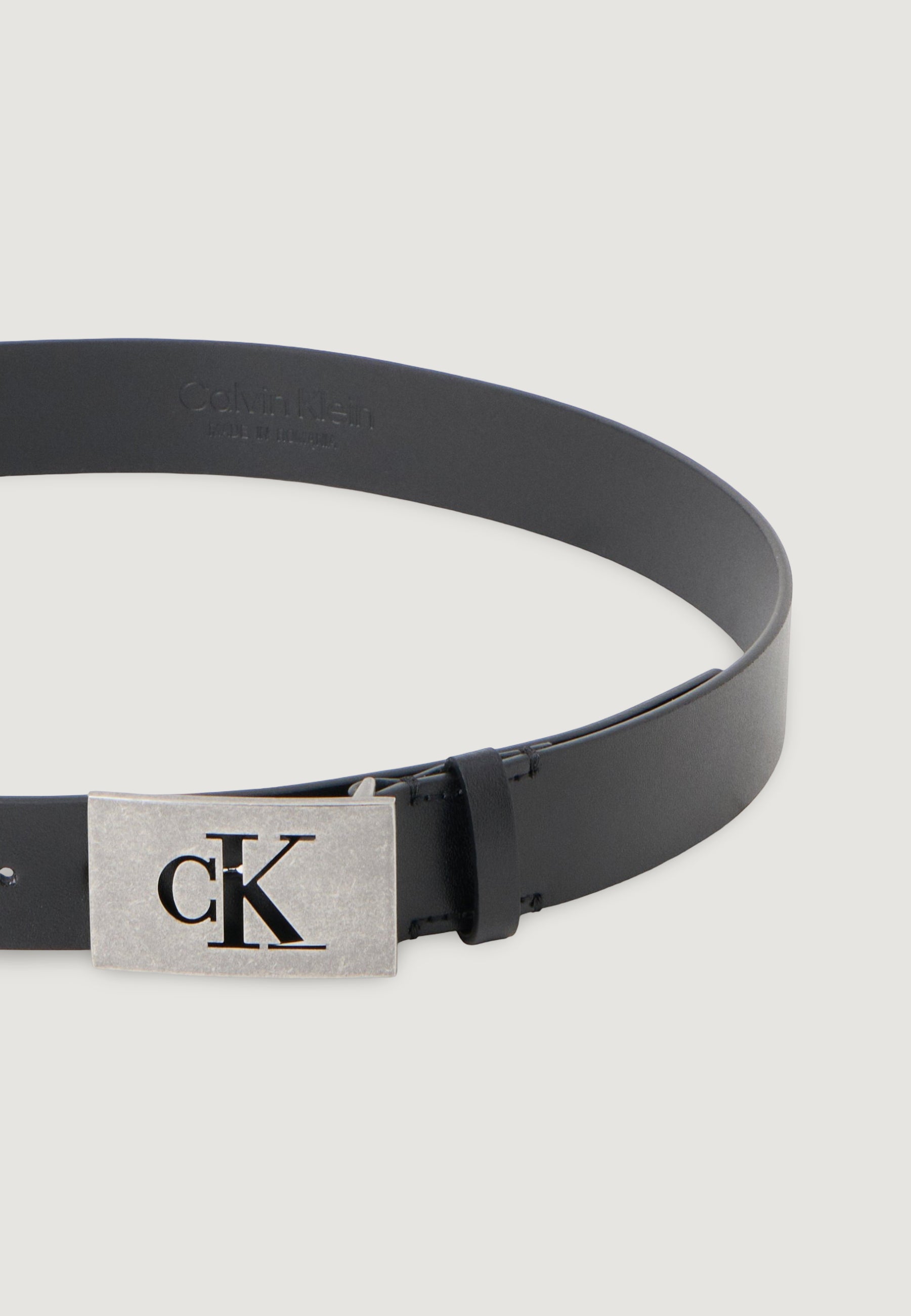 Cinta Calvin Klein CK PLAQUE SMOOTH 35MM