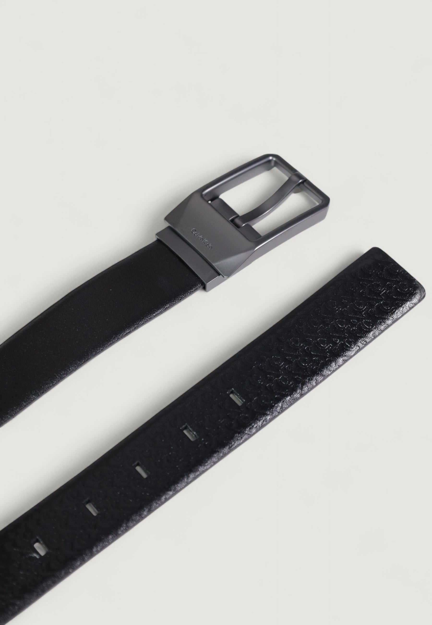 Belt Calvin Klein FACETED BUCKLE 35MM AOP ADJ/REV