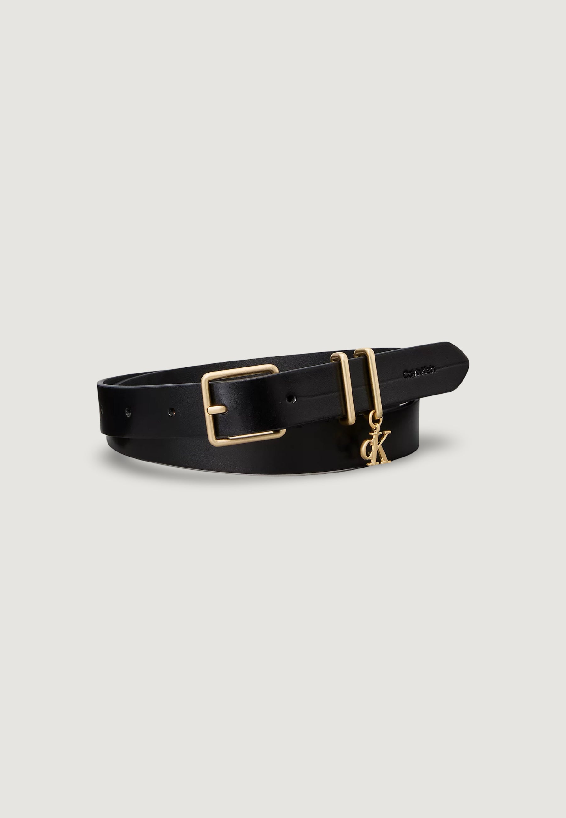 Cinta Calvin Klein MONOGRAM CHARM  KEEPER BELT 25MM