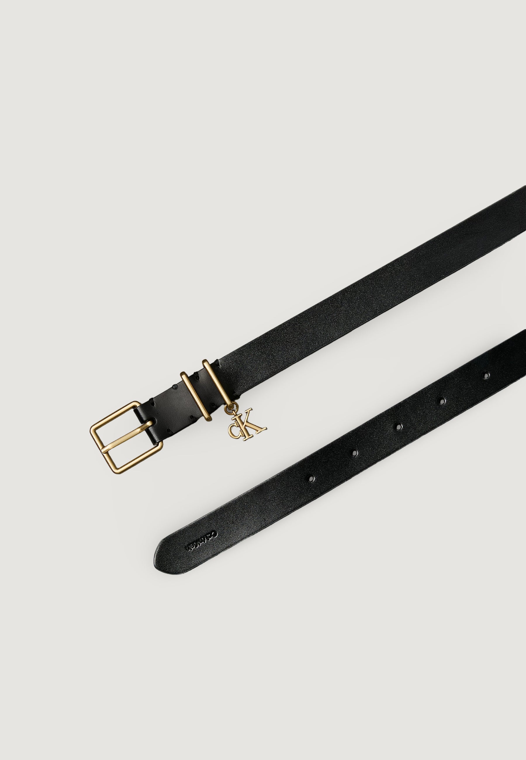 Cinta Calvin Klein MONOGRAM CHARM  KEEPER BELT 25MM