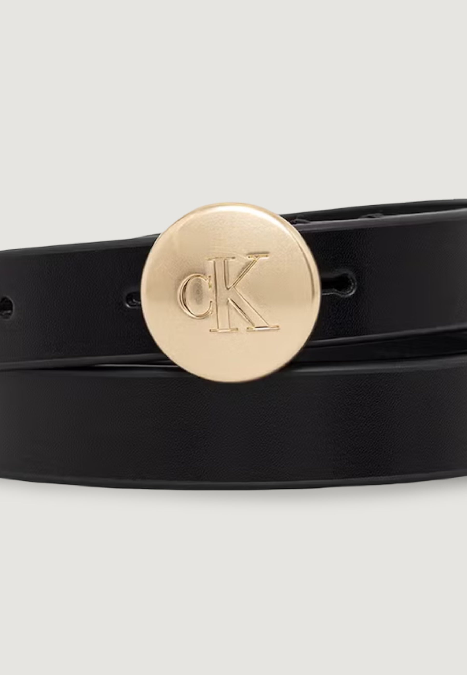 Cinta Calvin Klein ROUND ENGRAVED CK BUCKLE 20 MM