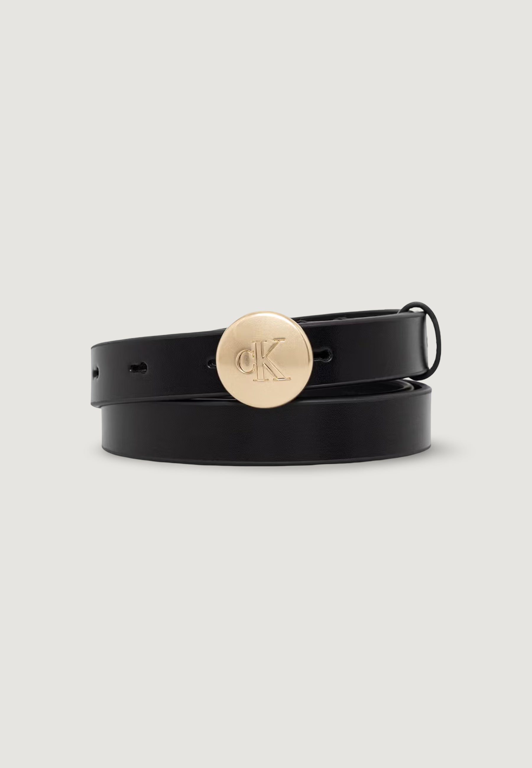 Cinta Calvin Klein ROUND ENGRAVED CK BUCKLE 20 MM