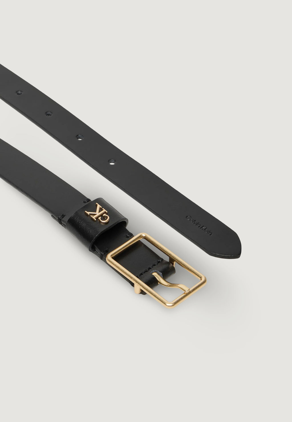 Cinta Calvin Klein SQUARE BUCKLE CK LOOP 25MM