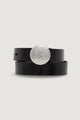 Belt Calvin Klein ROUND ENGRAVED CK BUCKLE 20 MM