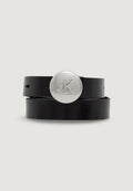 Cinta Calvin Klein ROUND ENGRAVED CK BUCKLE 20 MM