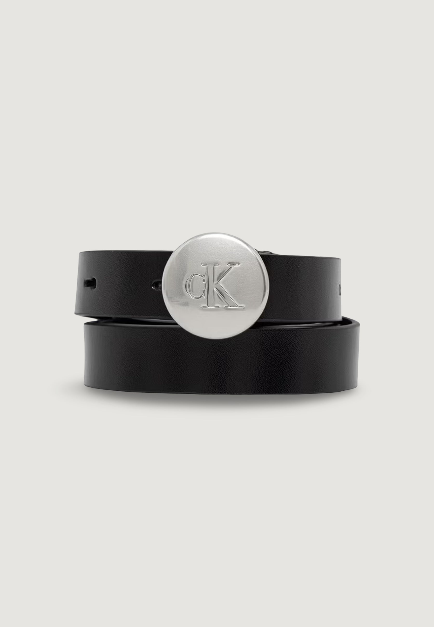 Cinta Calvin Klein ROUND ENGRAVED CK BUCKLE 20 MM
