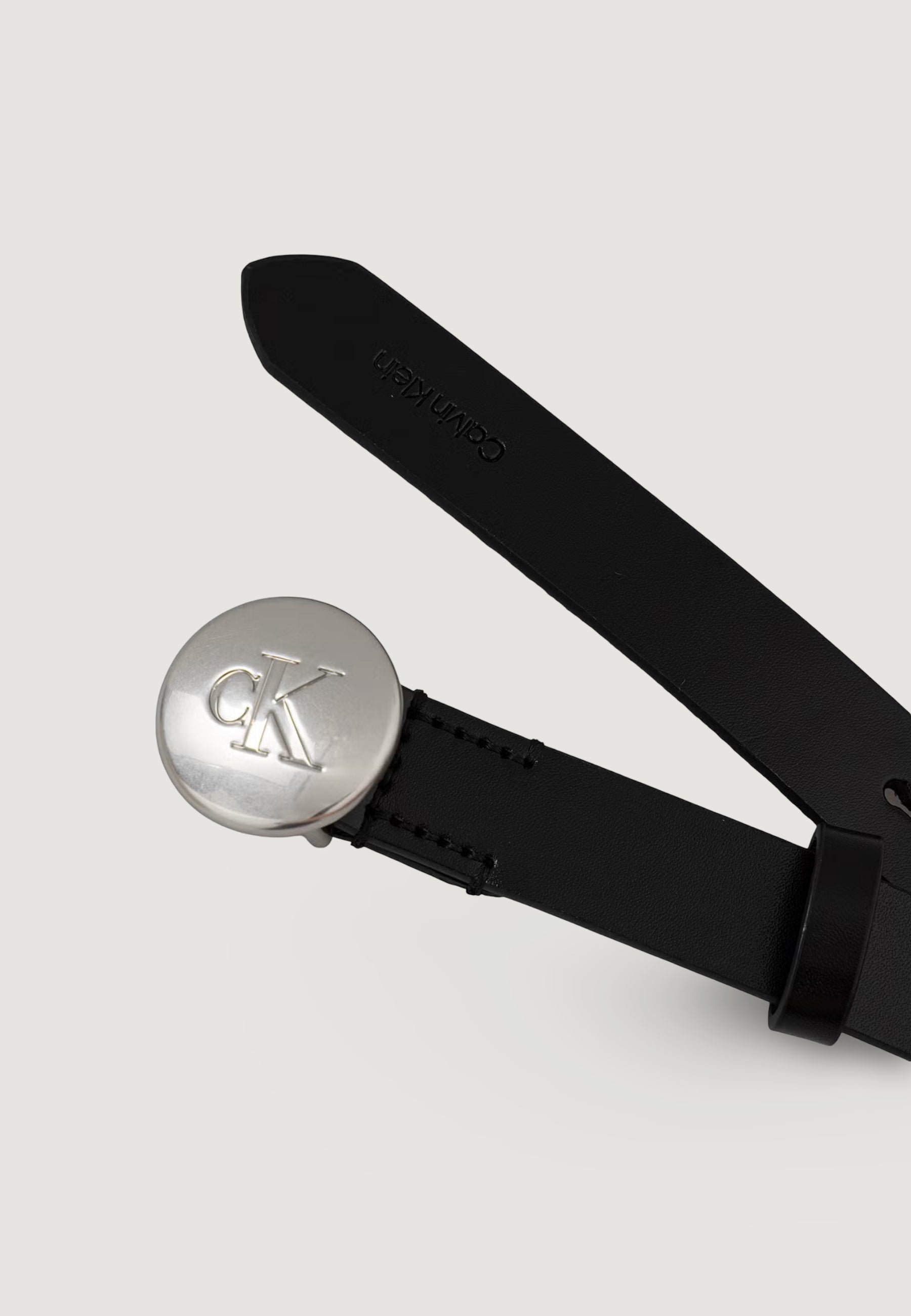 Cinta Calvin Klein ROUND ENGRAVED CK BUCKLE 20 MM