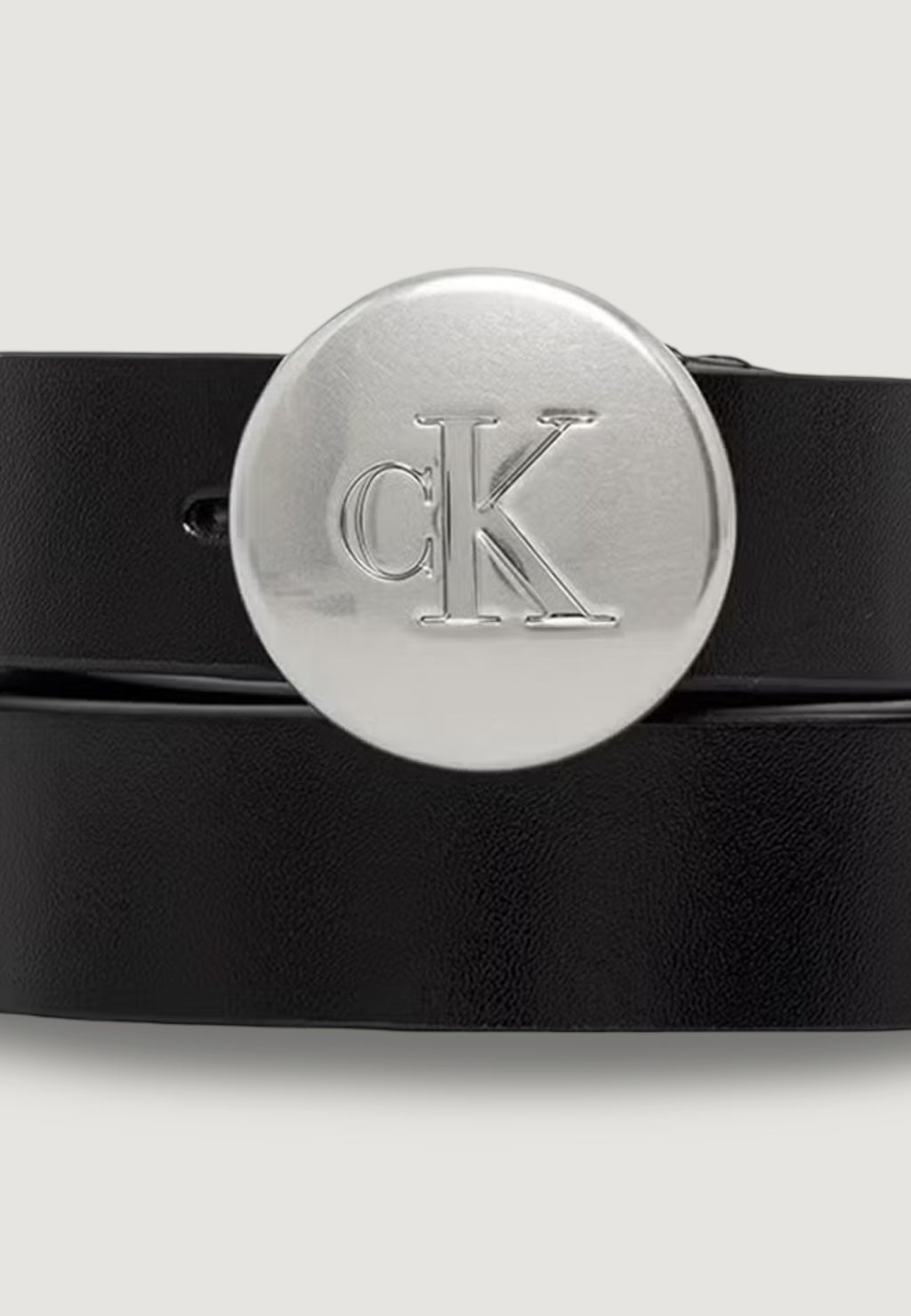 Cinta Calvin Klein ROUND ENGRAVED CK BUCKLE 20 MM
