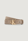 Cinta Calvin Klein CK BUCKLE 25MM FIXED BELT SUEDE