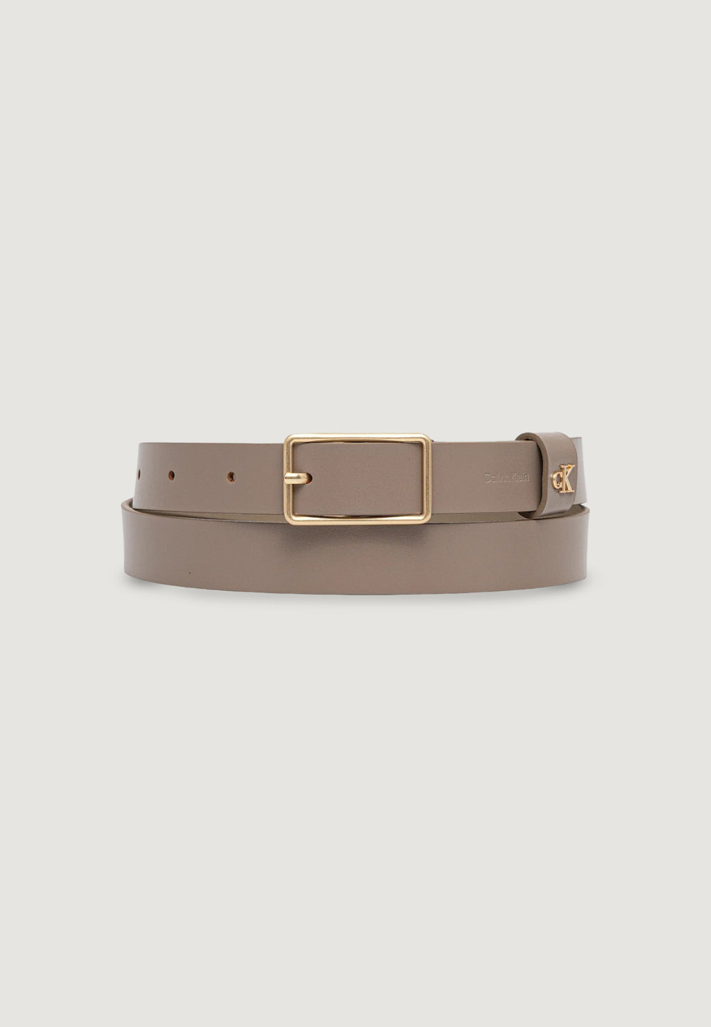 Cinta Calvin Klein SQUARE BUCKLE CK LOOP 25MM