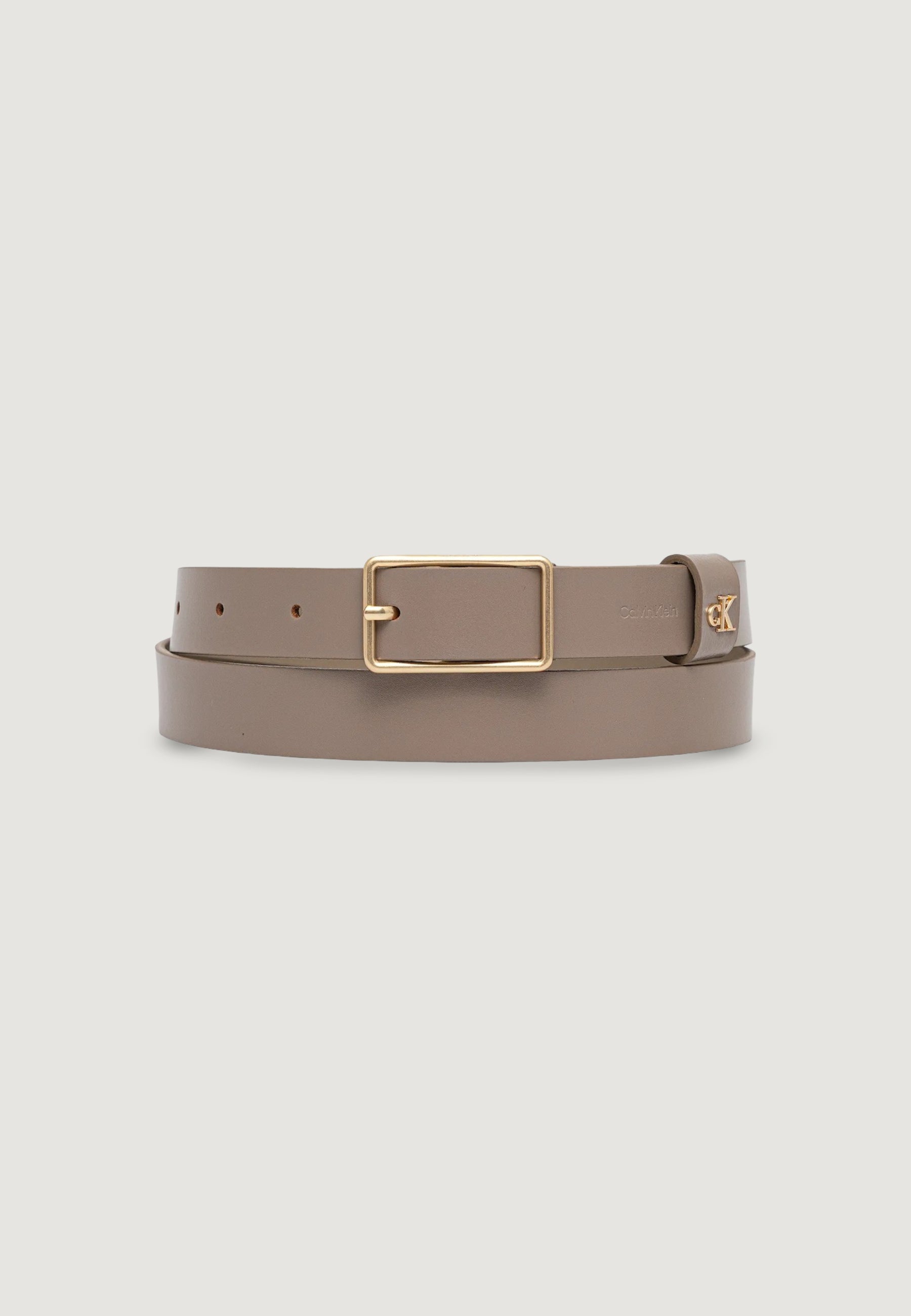 Cinta Calvin Klein SQUARE BUCKLE CK LOOP 25MM