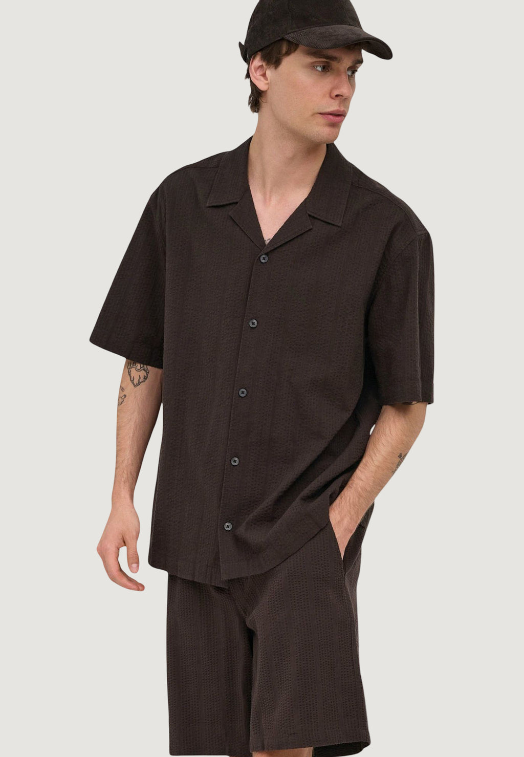 Short set Only & Sons ONSCRUZ RLX SEERSUCKER SET