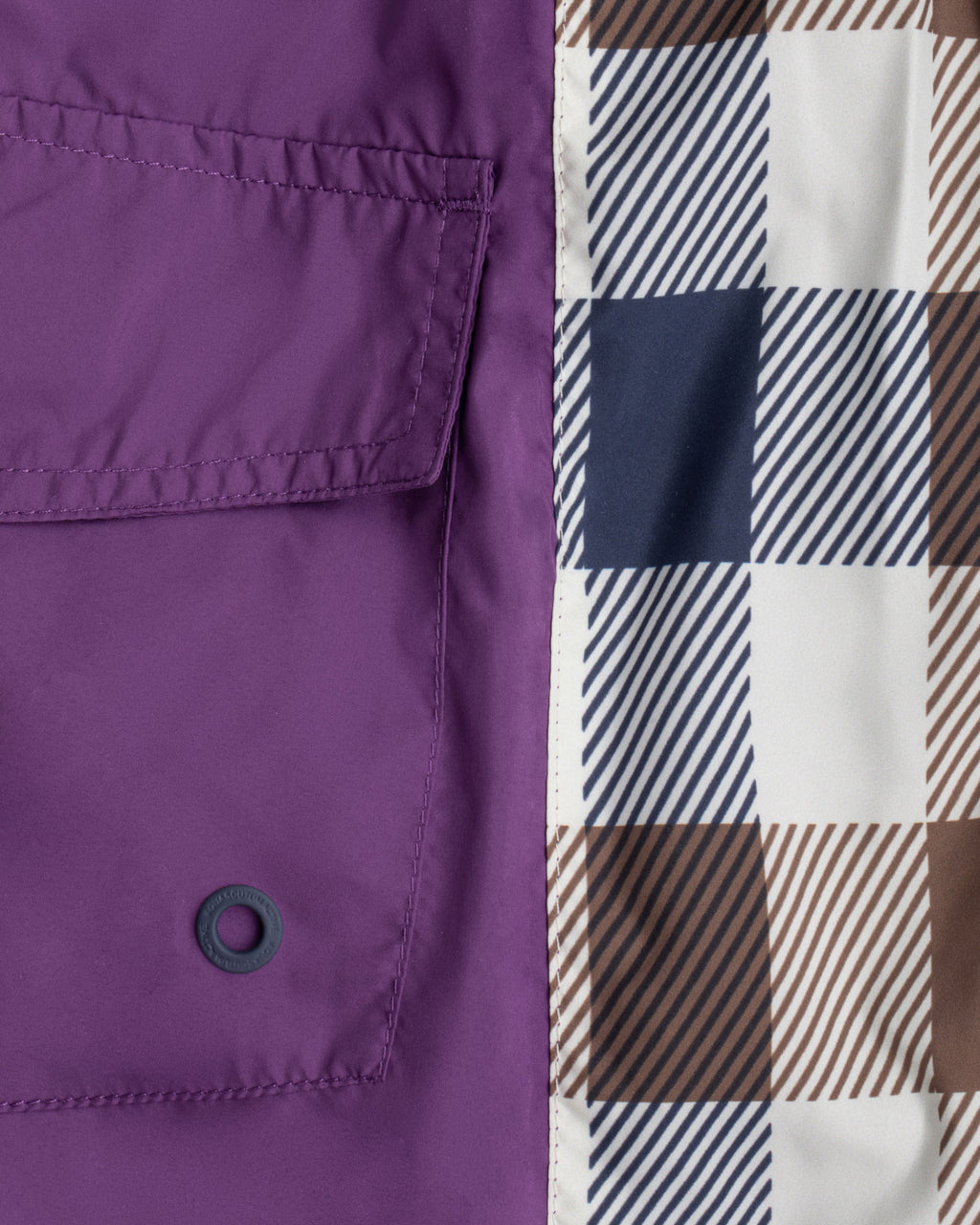 Costume boxer Aquascutum Active MACRO CHECK INSERT VOLLEY