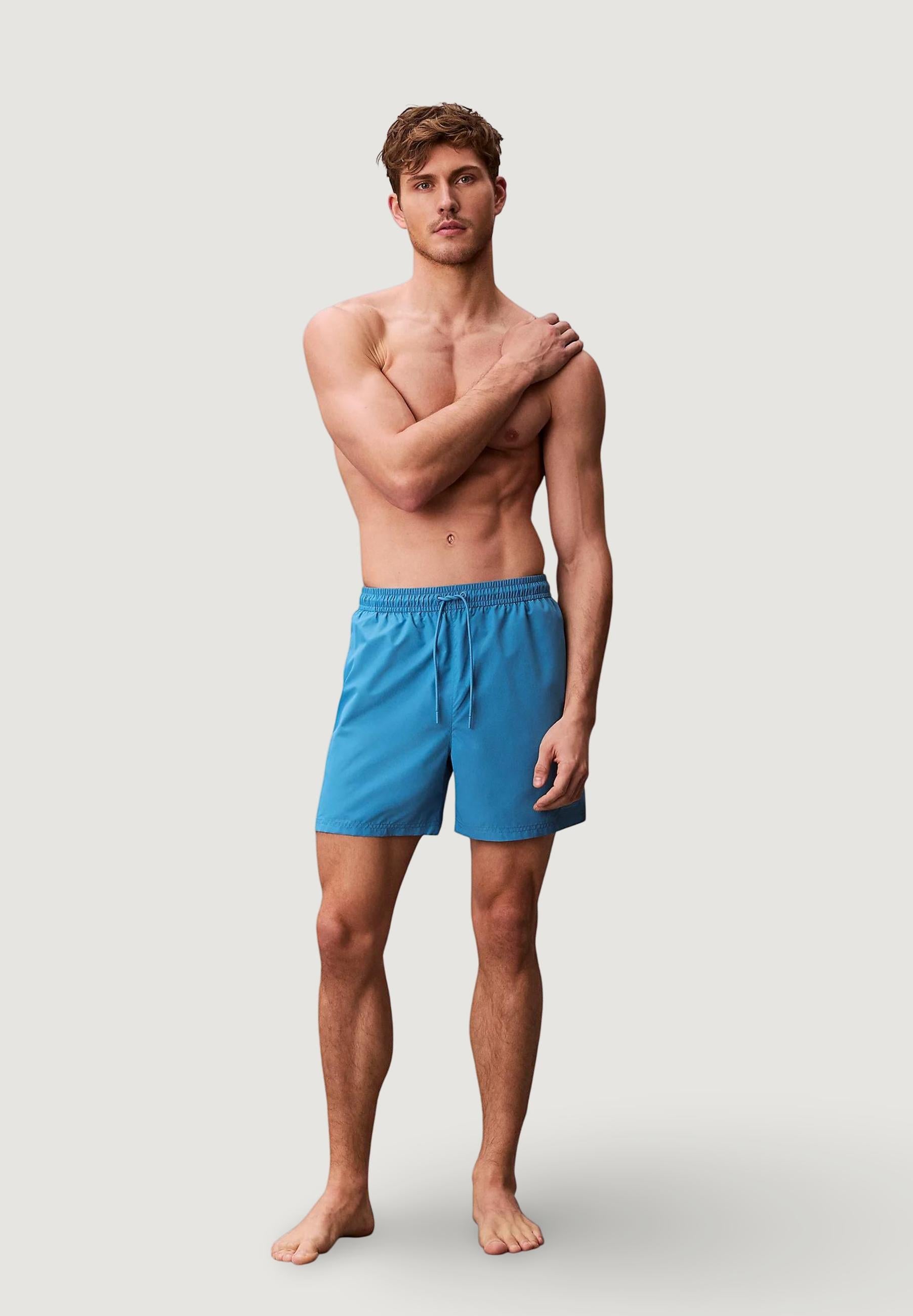 Costume boxer Calvin Klein Jeans MEDIUM DRAWSTRING COVERED WAISTB