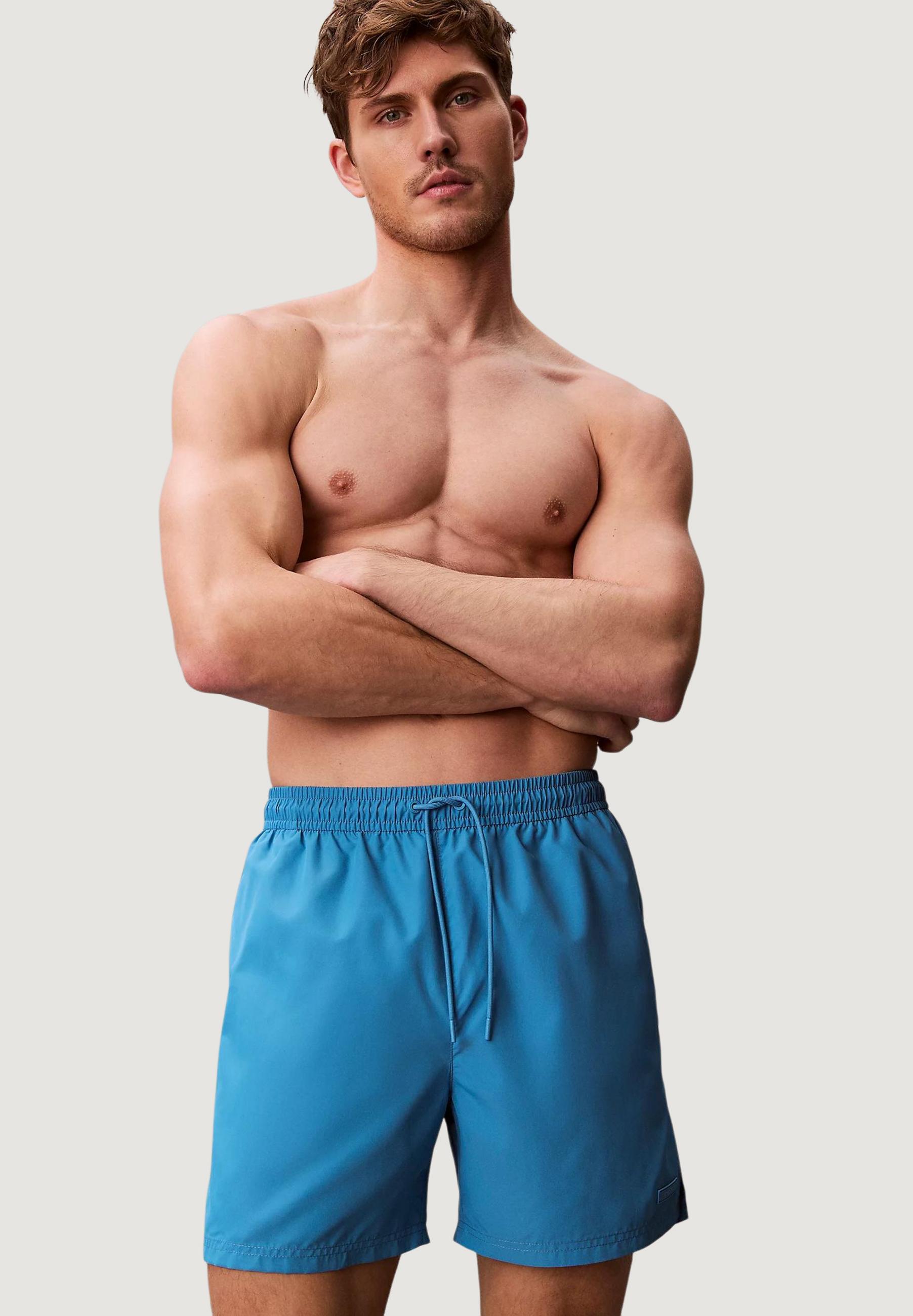 Costume boxer Calvin Klein Jeans MEDIUM DRAWSTRING COVERED WAISTB