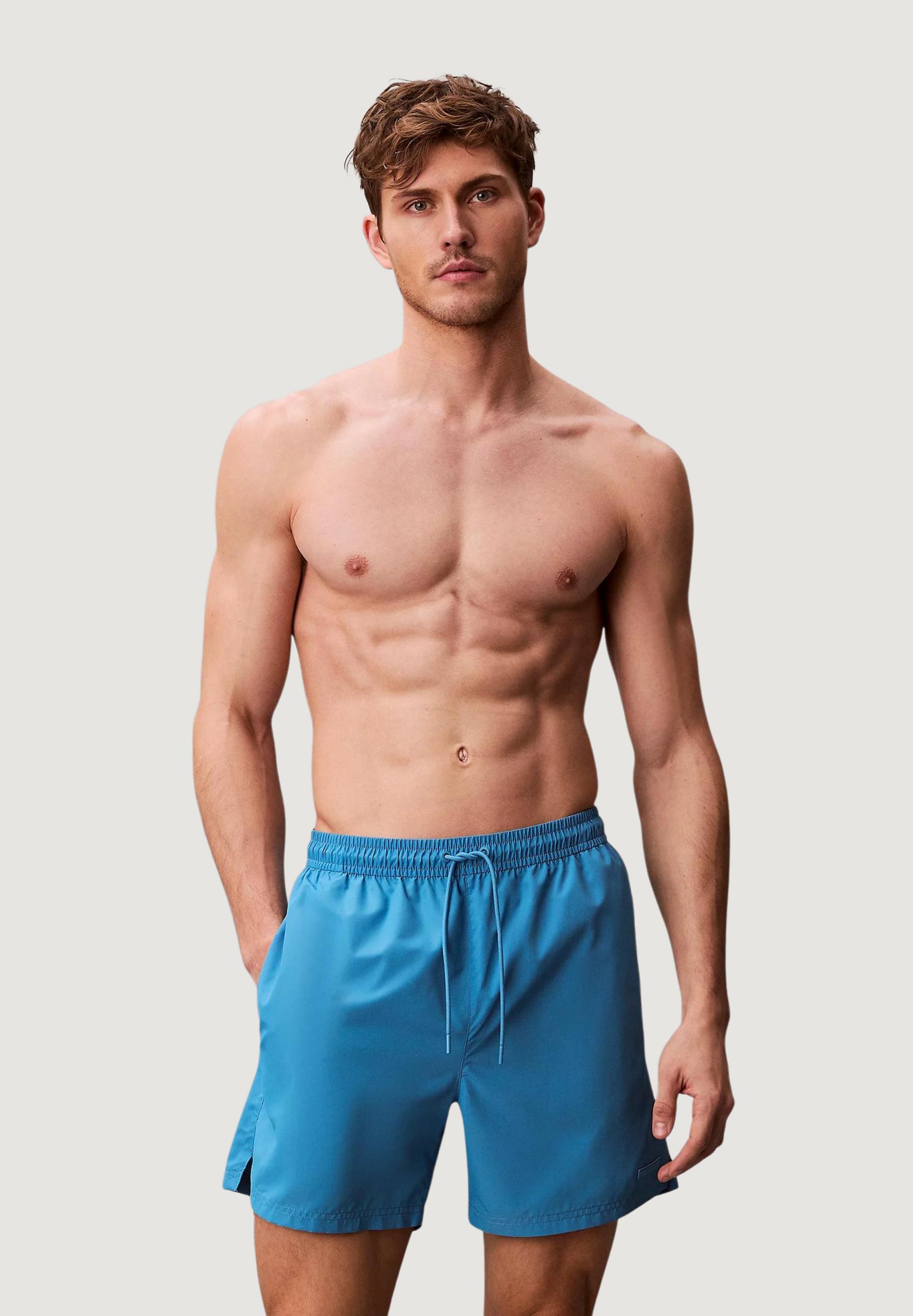 Costume boxer Calvin Klein Jeans MEDIUM DRAWSTRING COVERED WAISTB