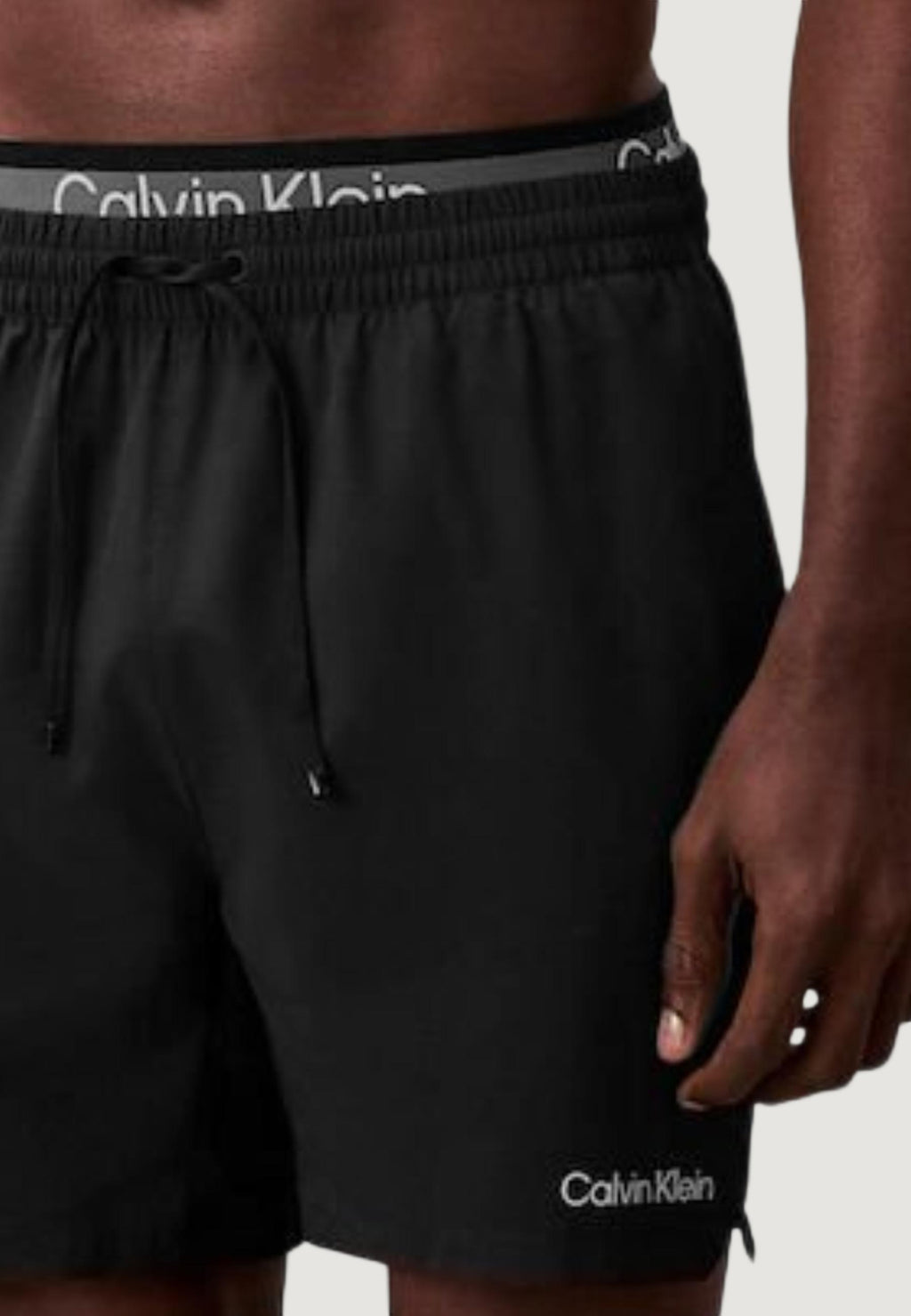 Costume boxer Calvin Klein Jeans MEDIUM DRAWSTRING DOUBLE WAISTBA