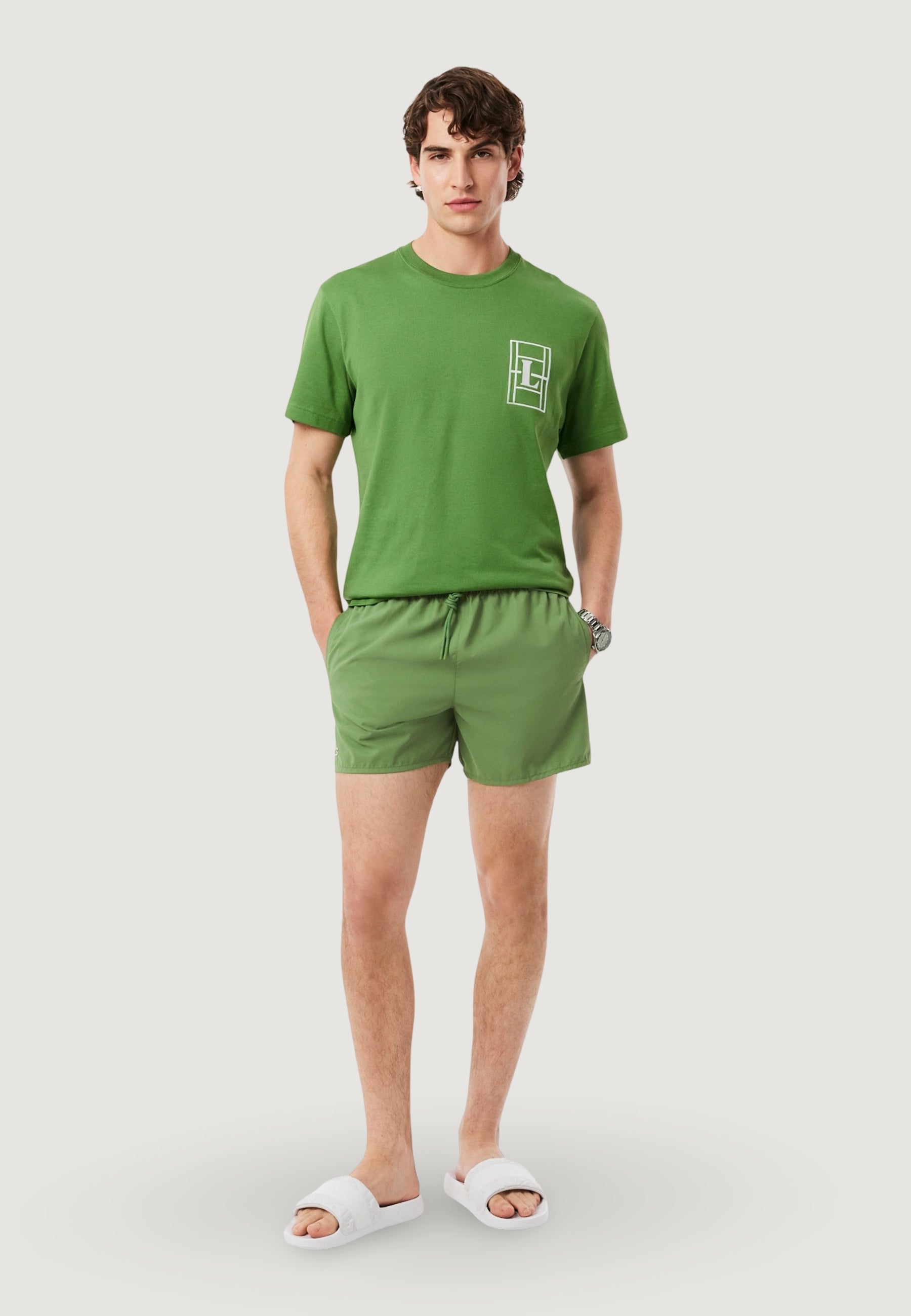 Costume boxer Lacoste SHORT BAGNO