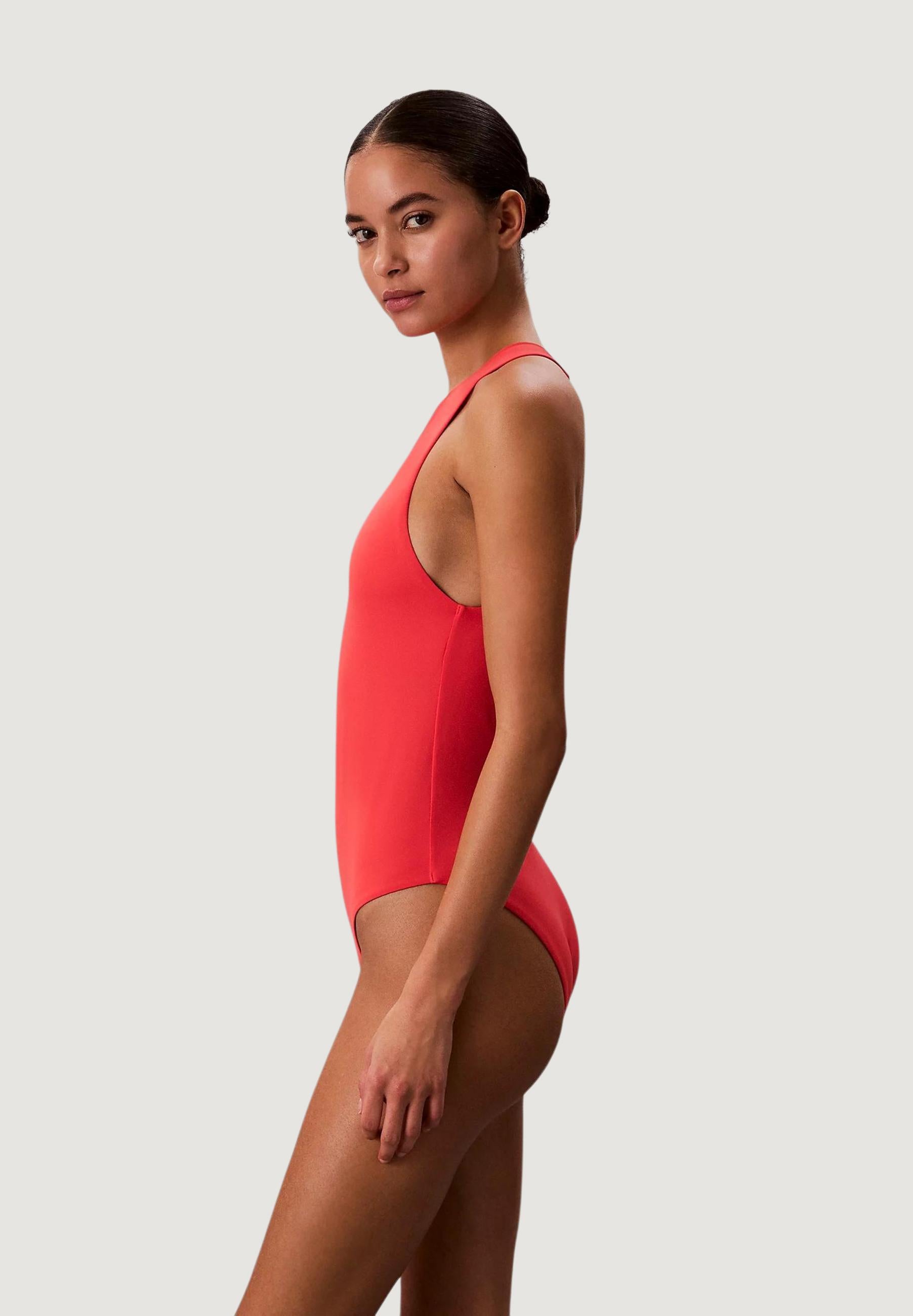 Swimsuit Calvin Klein Jeans SCOOP BACK ONE PIECE