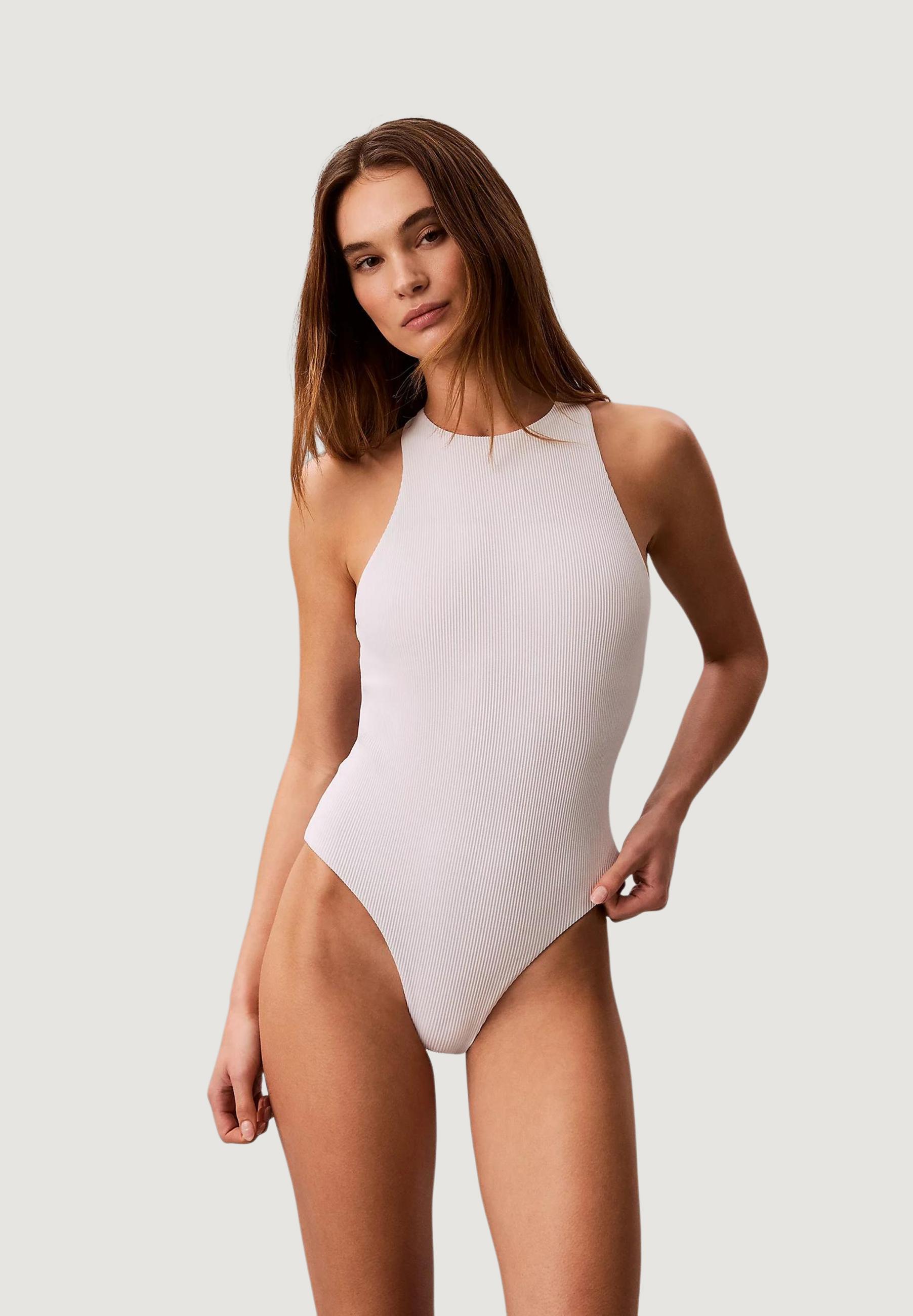 Costume intero Calvin Klein Jeans SCOOP BACK ONE PIECE