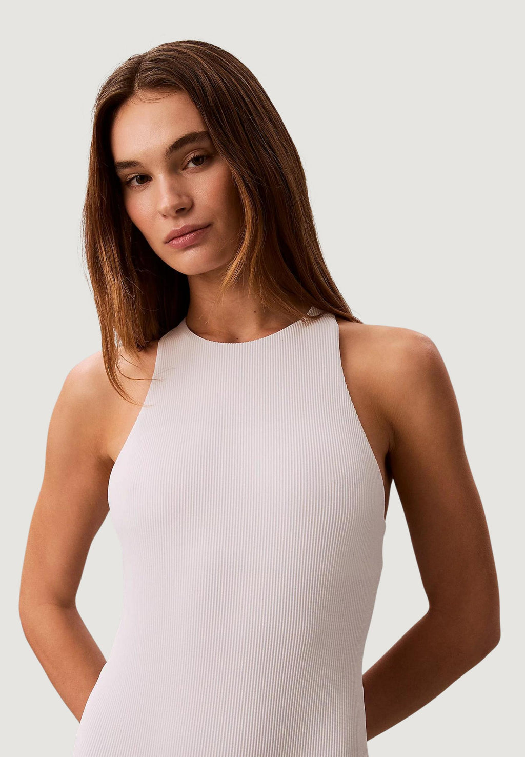 Costume intero Calvin Klein Jeans SCOOP BACK ONE PIECE