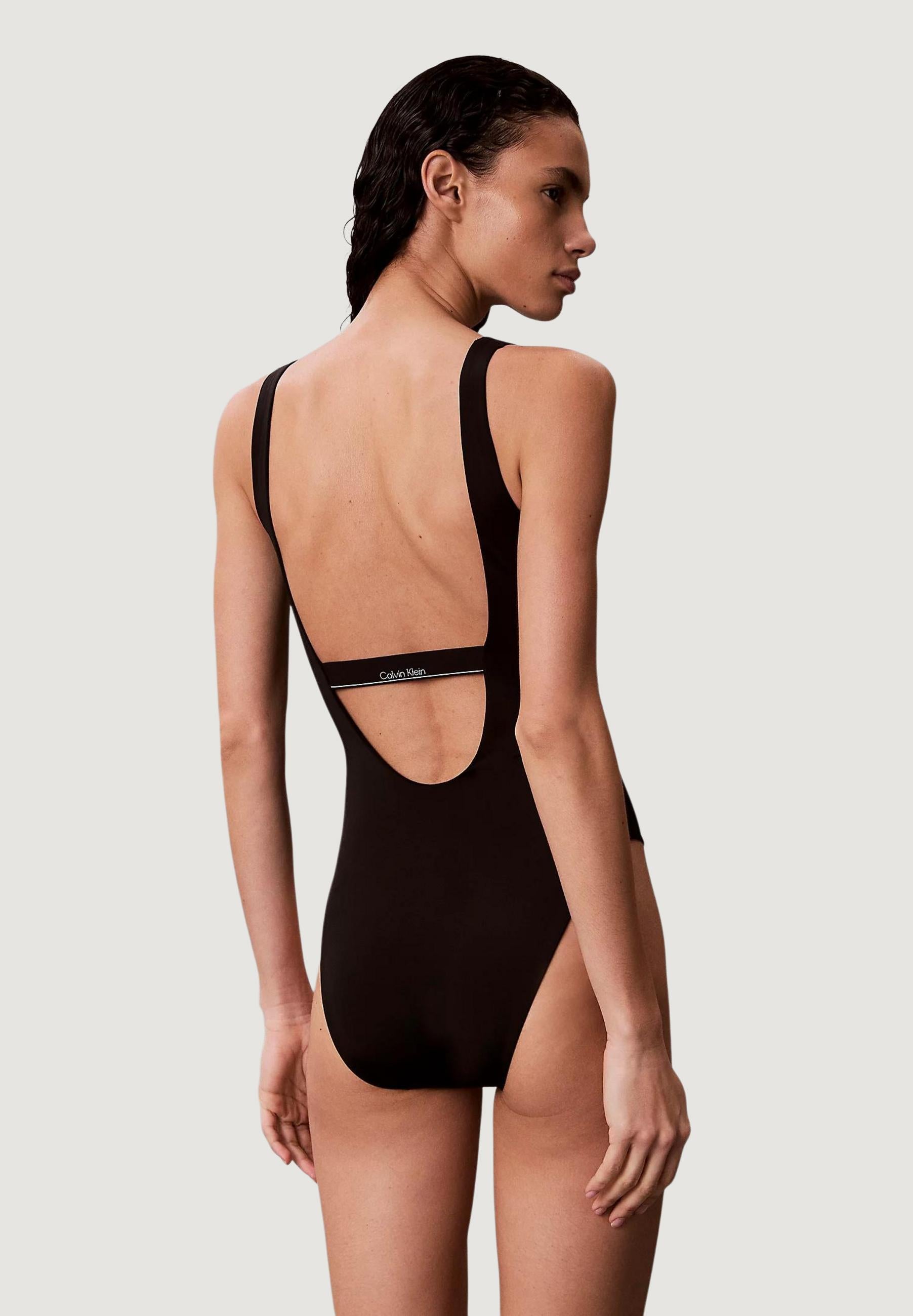 Costume intero Calvin Klein Jeans SCOOP BACK ONE PIECE