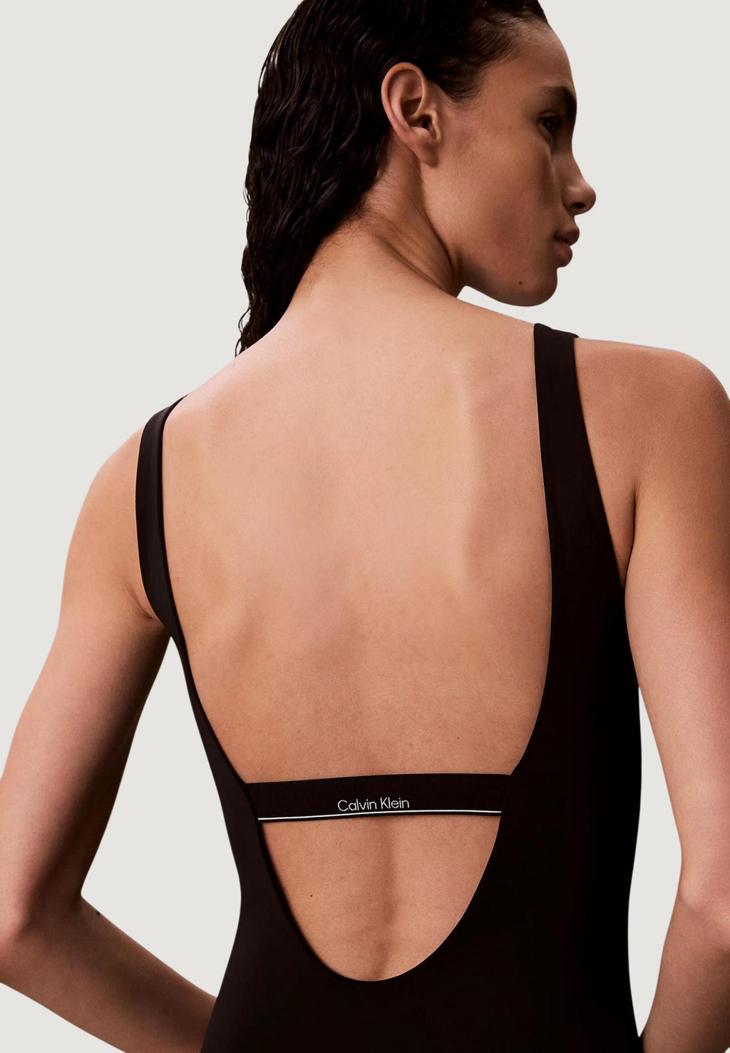 Costume intero Calvin Klein Jeans SCOOP BACK ONE PIECE