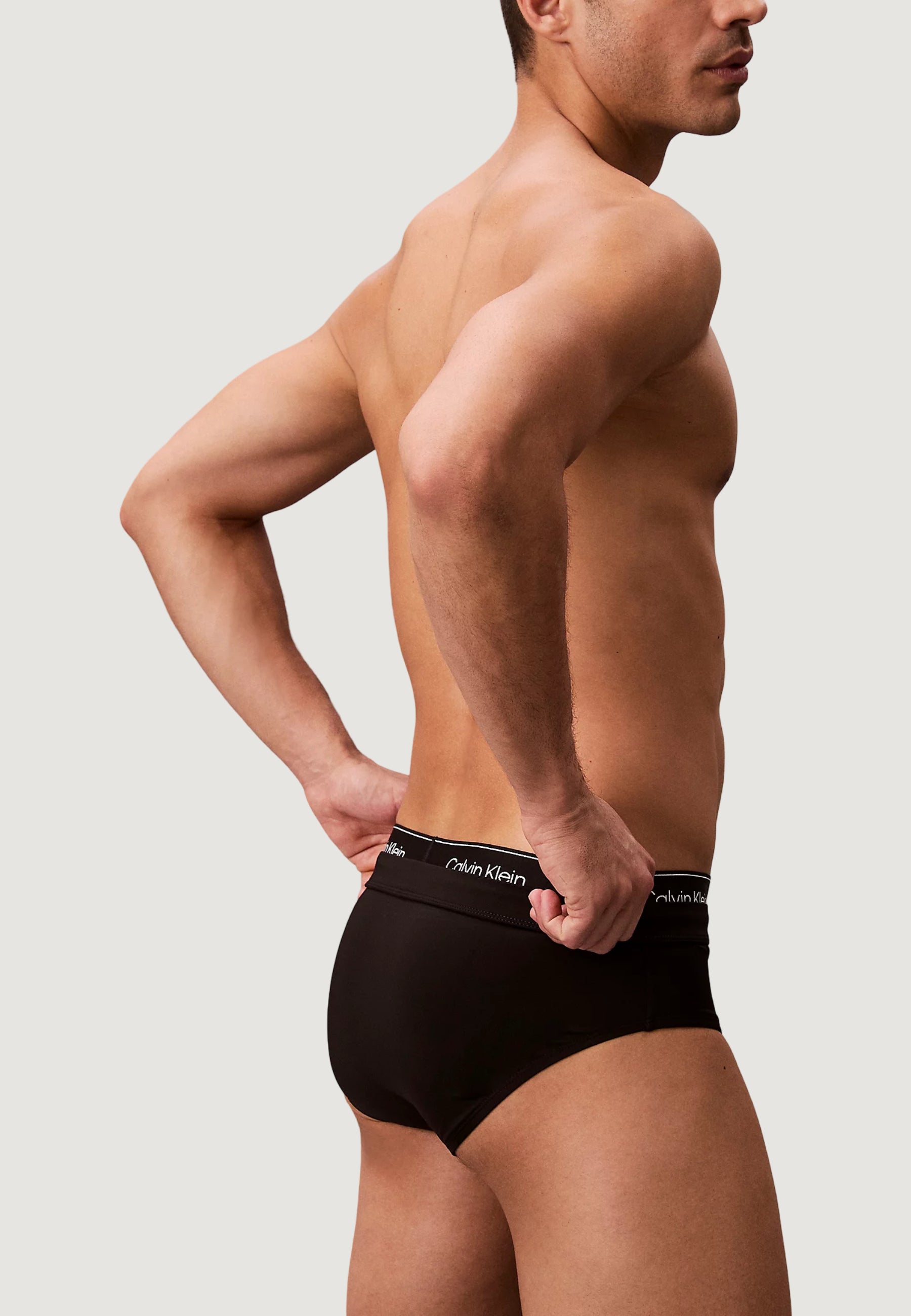 Costume slip Calvin Klein Jeans BRIEF DOUBLE WAISTBAND