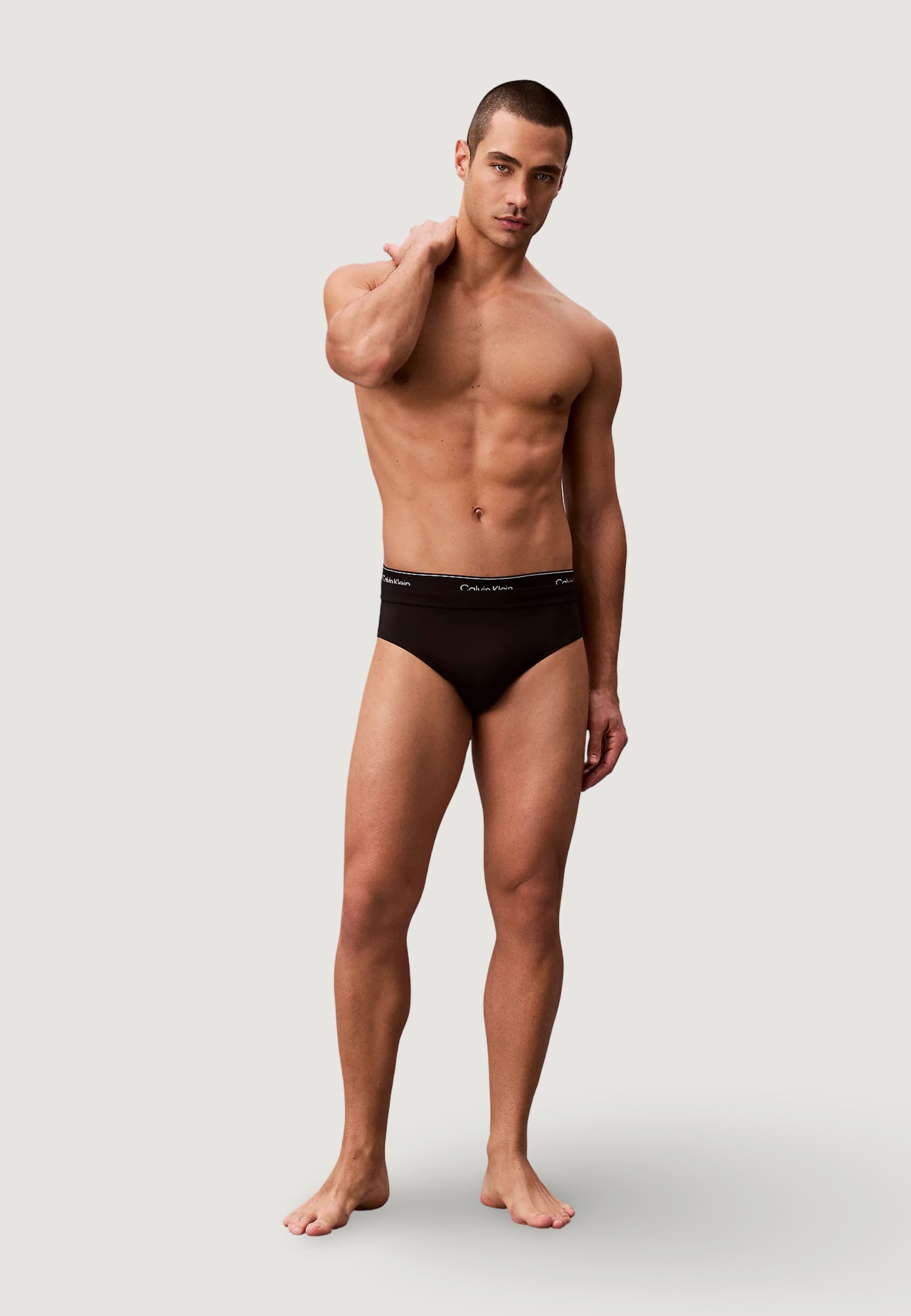 Costume slip Calvin Klein Jeans BRIEF DOUBLE WAISTBAND