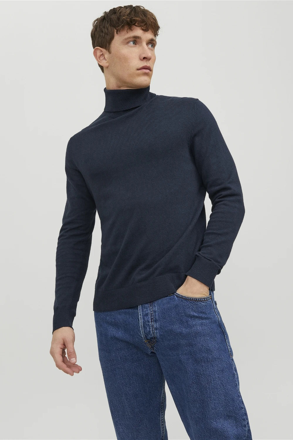 Dolcevita Jack Jones JJEEMIL KNIT ROLL NECK NOOS