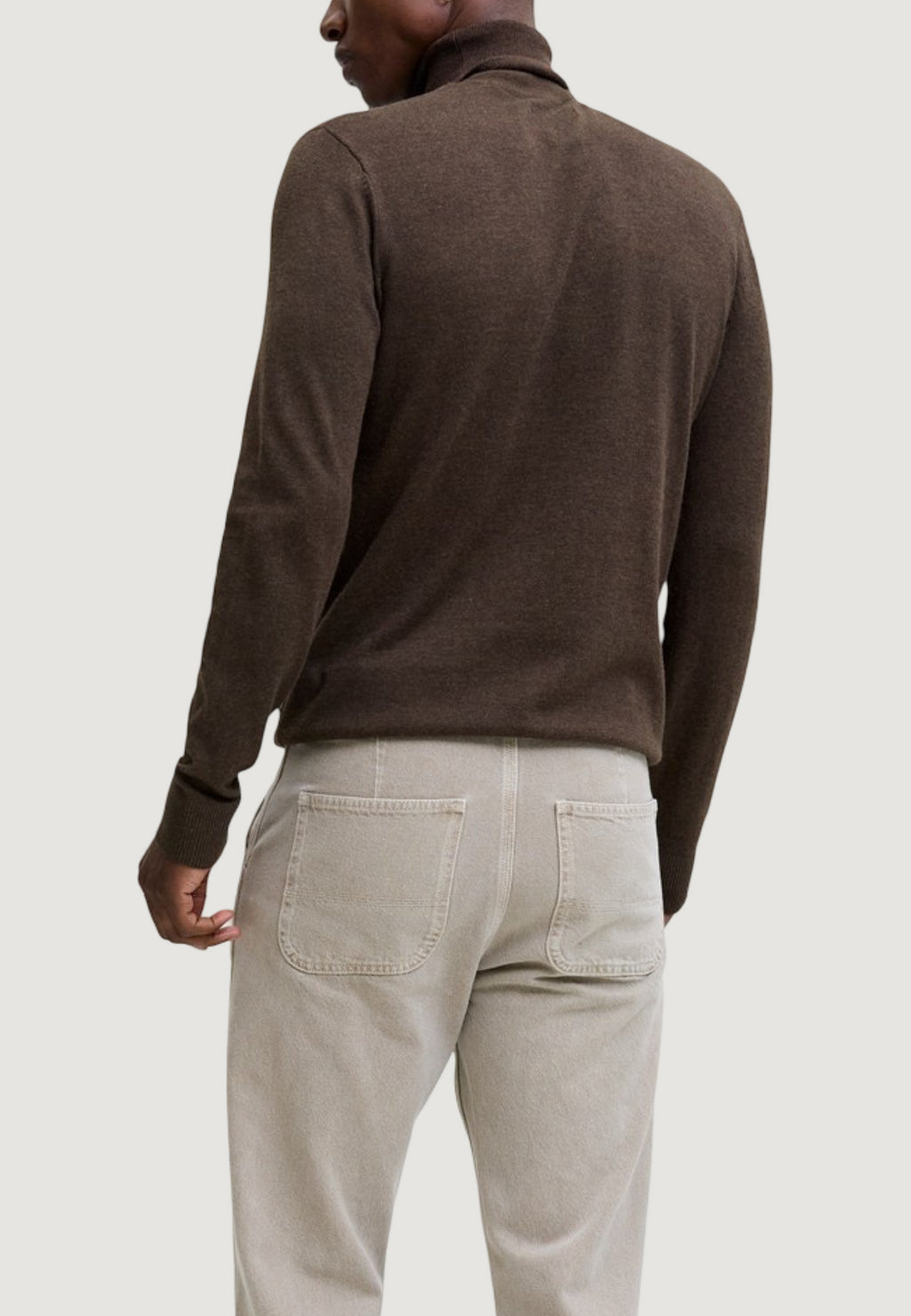 Dolcevita Jack Jones JJEEMIL KNIT ROLL NECK NOOS