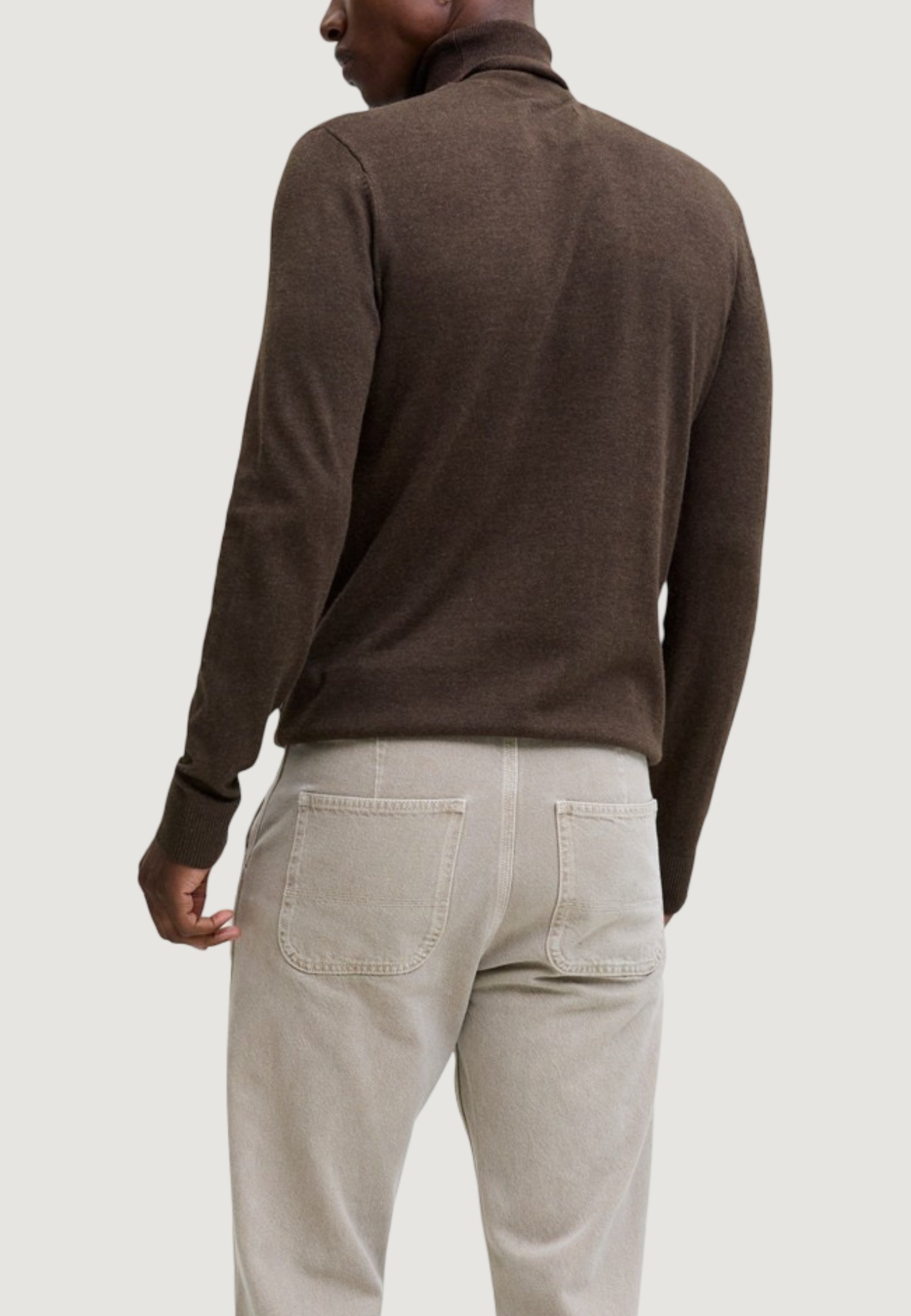 Dolcevita Jack Jones JJEEMIL KNIT ROLL NECK NOOS