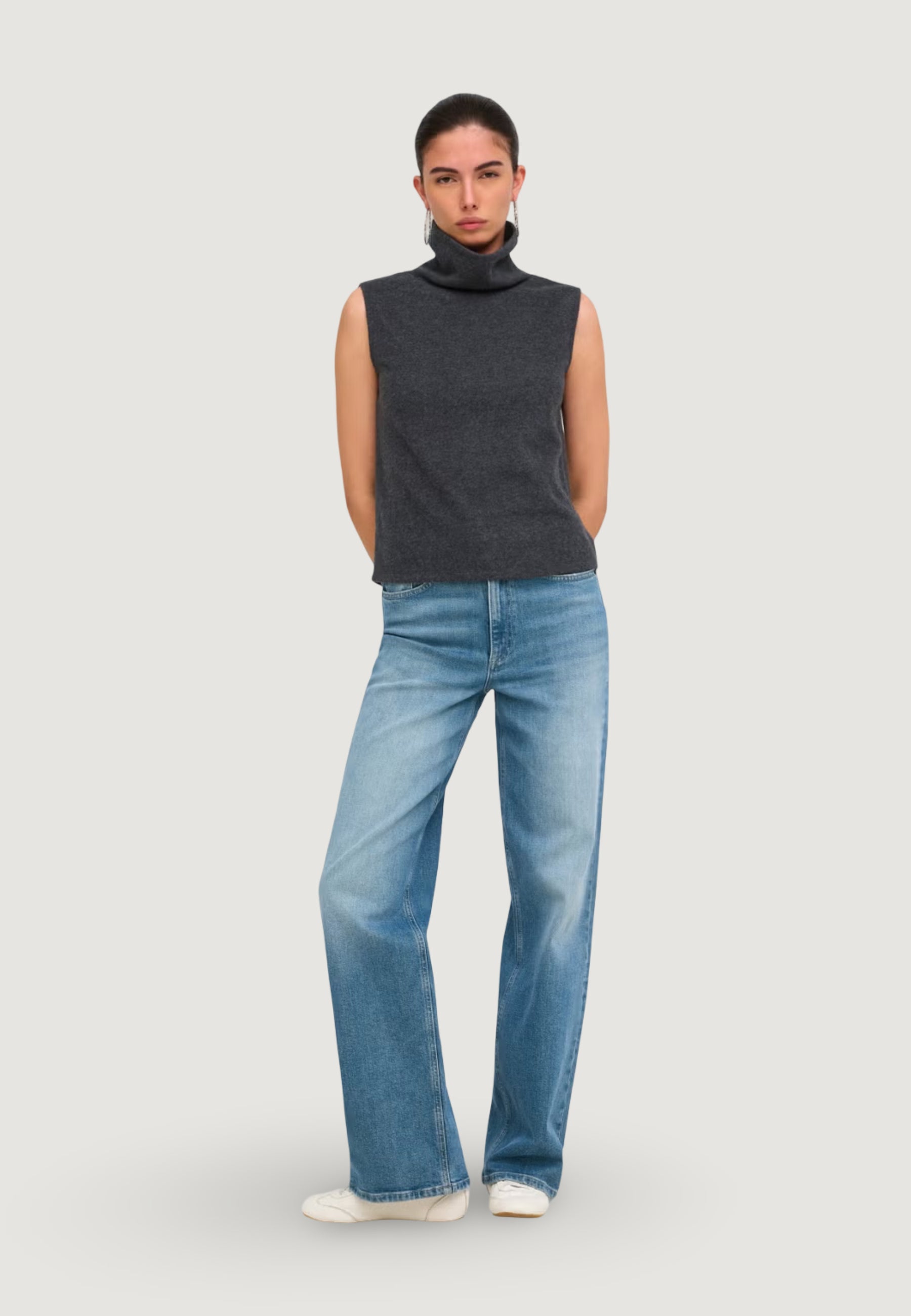 turtleneck Jacqueline de Yong JDYHERO LIFE S/L TURTLENECK TOP JRS