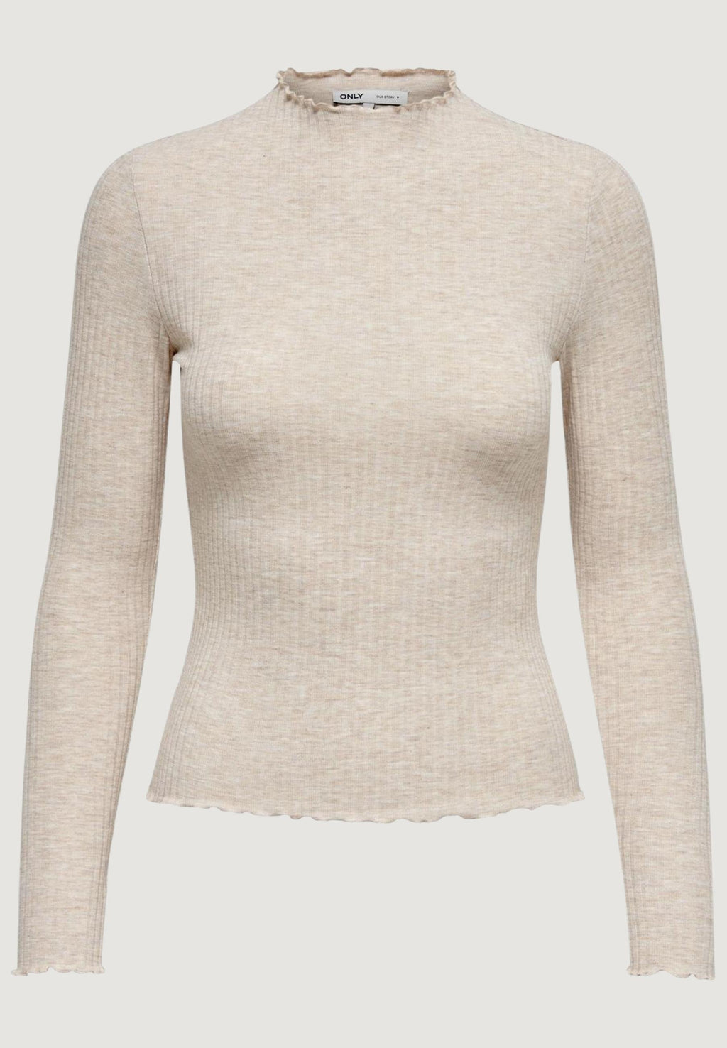 turtleneck Only EMMA L/S HIGH NECK TOP NOOS JRS