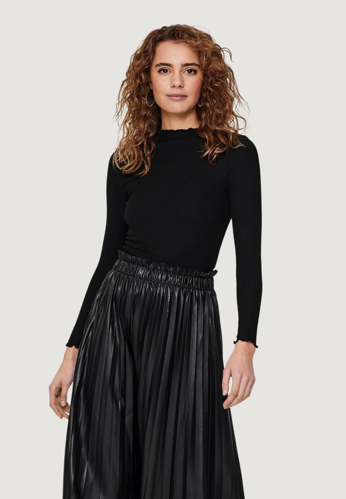 Dolcevita Only EMMA L/S HIGH NECK TOP NOOS JRS