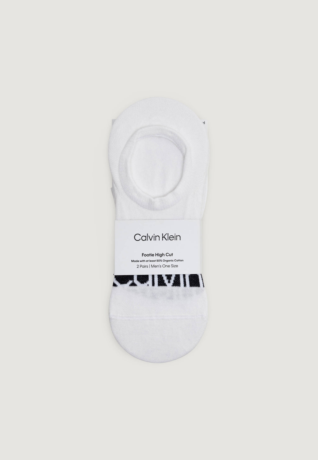 Fantasmini Calvin Klein Jeans CK MEN FOOTIE HC 2P LOGO STRIP