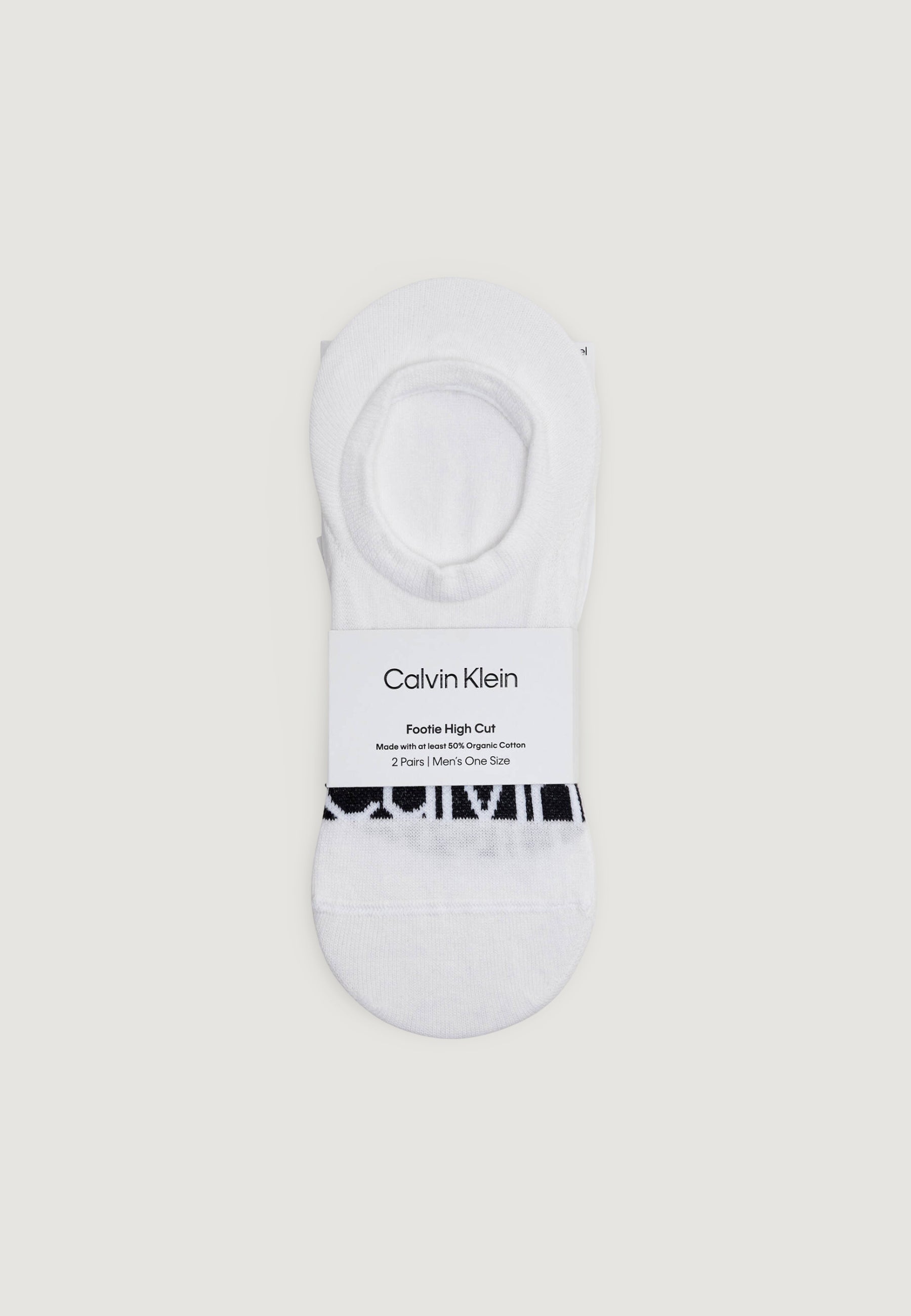 Fantasmini Calvin Klein Jeans CK MEN FOOTIE HC 2P LOGO STRIP